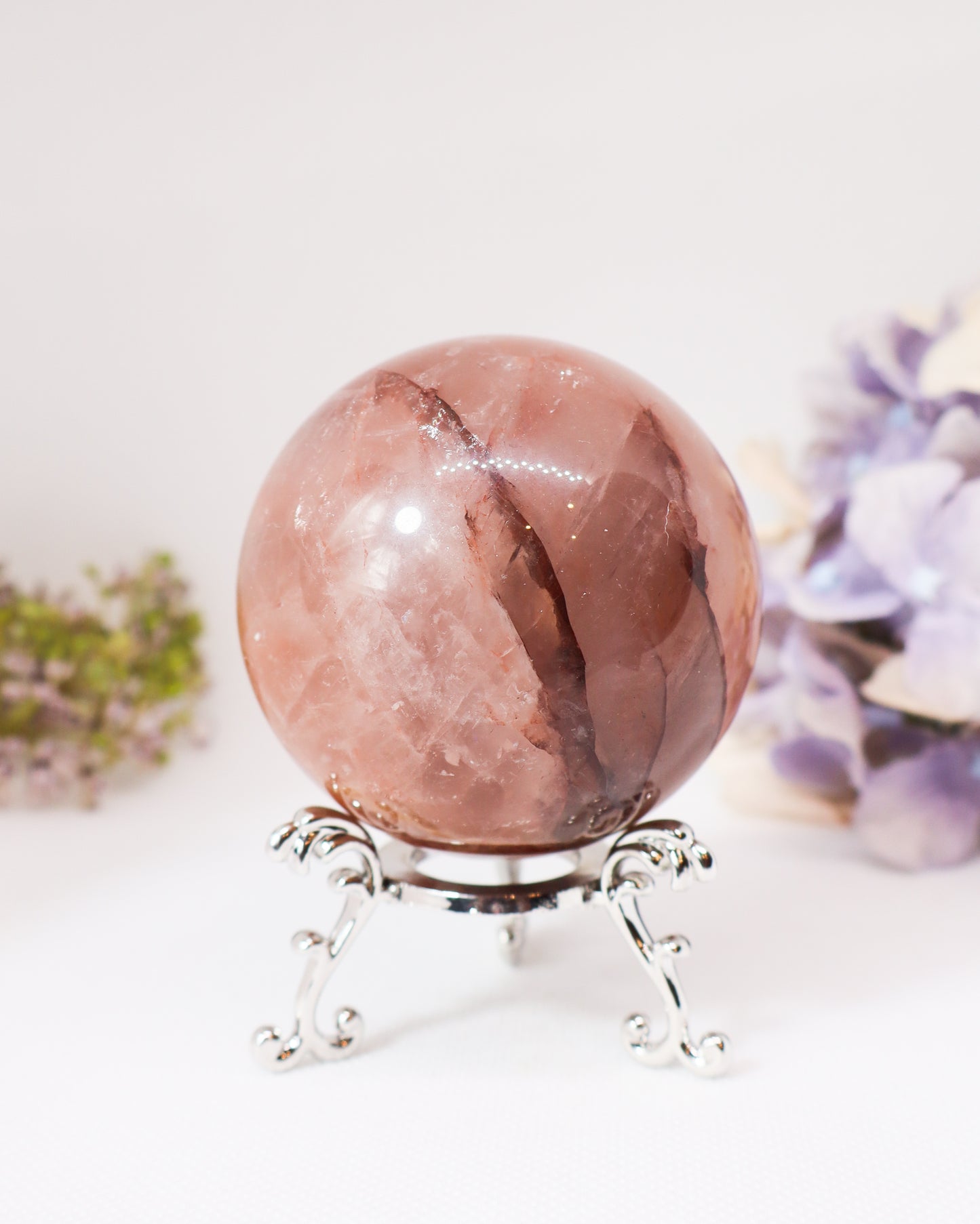 Fire Quartz Sphere #5