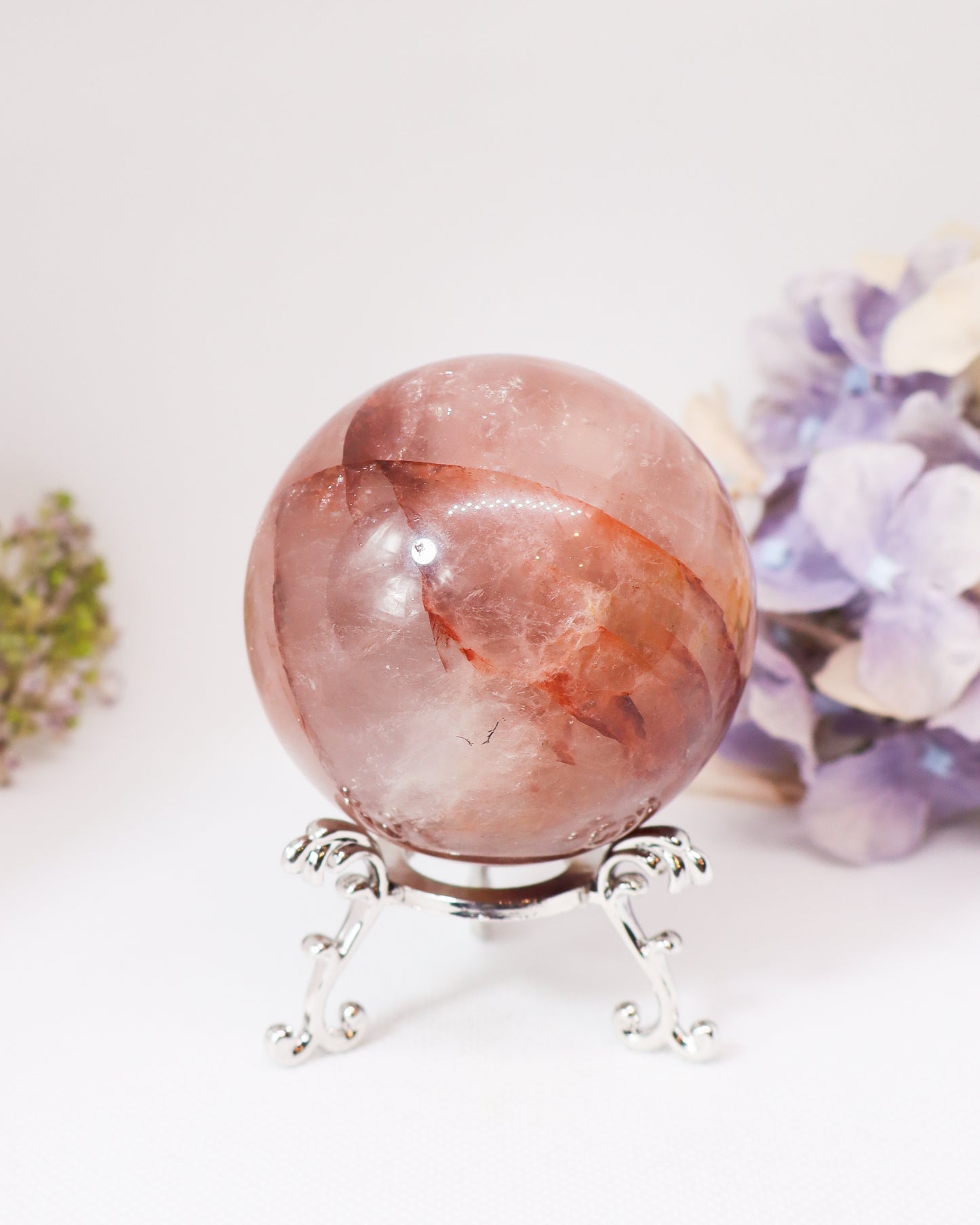 Fire Quartz Sphere #5