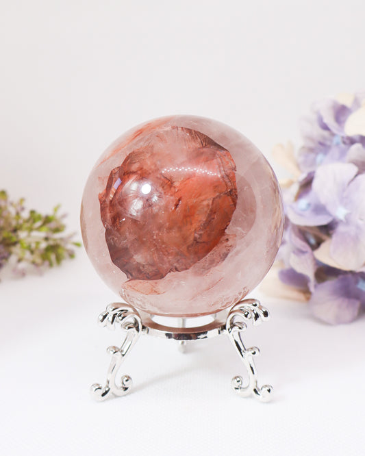 Fire Quartz Sphere #6