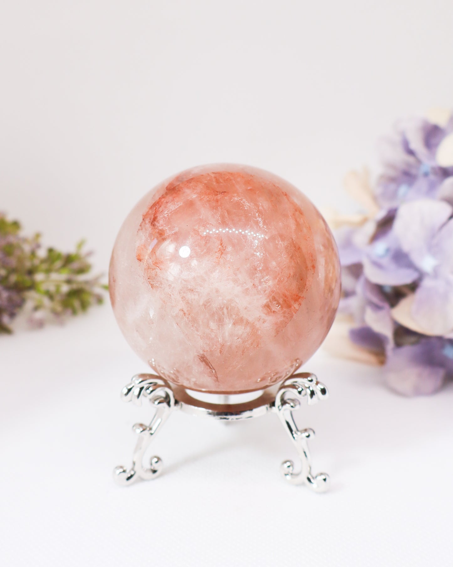 Fire Quartz Sphere #4