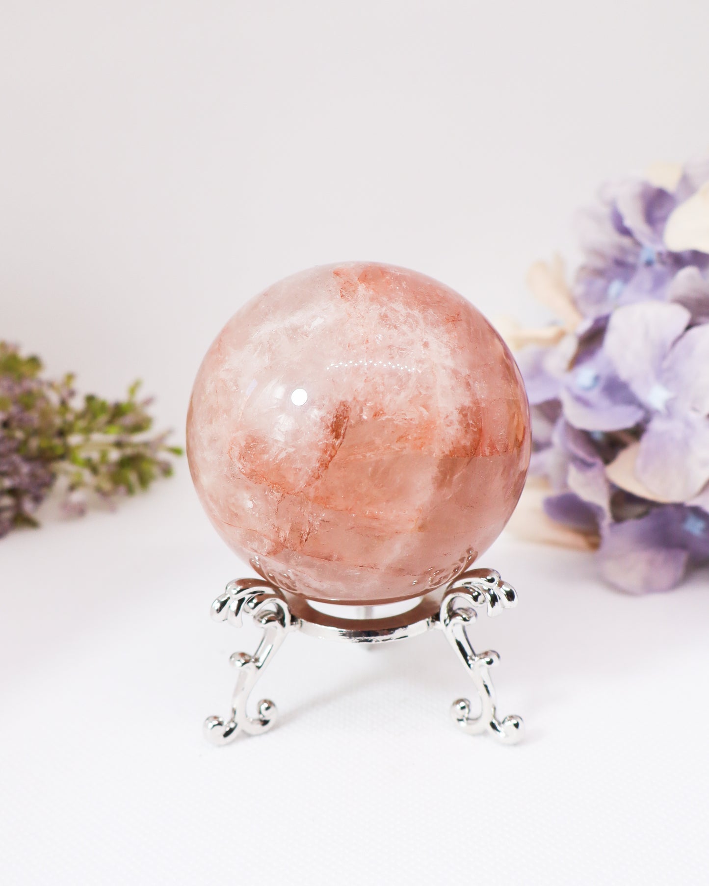 Fire Quartz Sphere #4