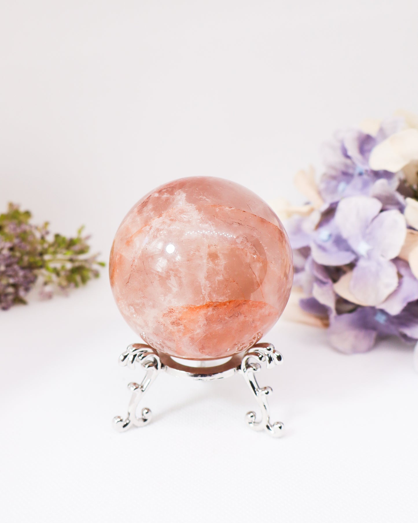 Fire Quartz Sphere #4