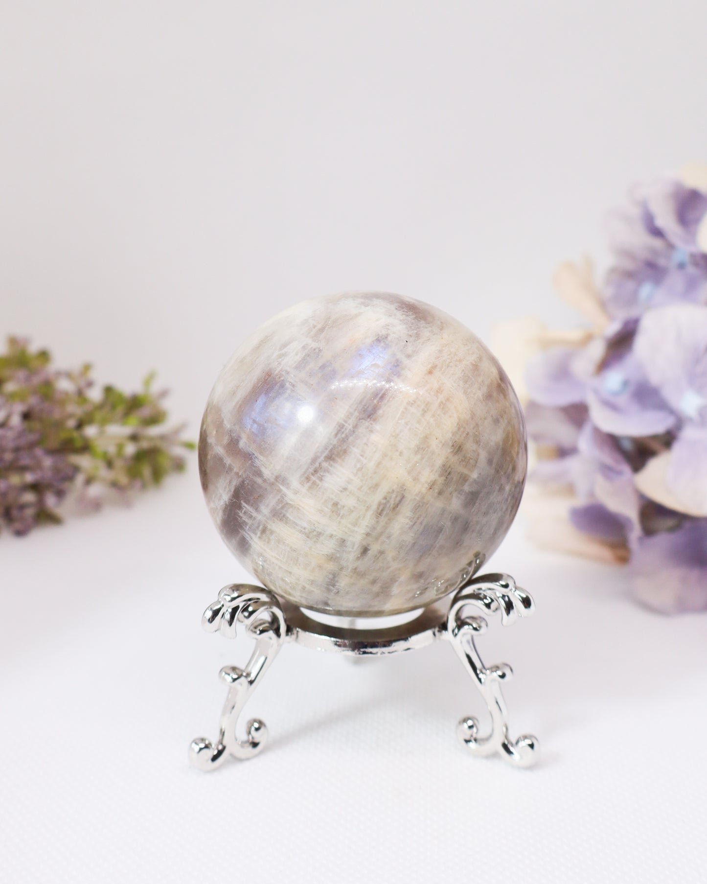 Sunstone Moonstone Sphere #1