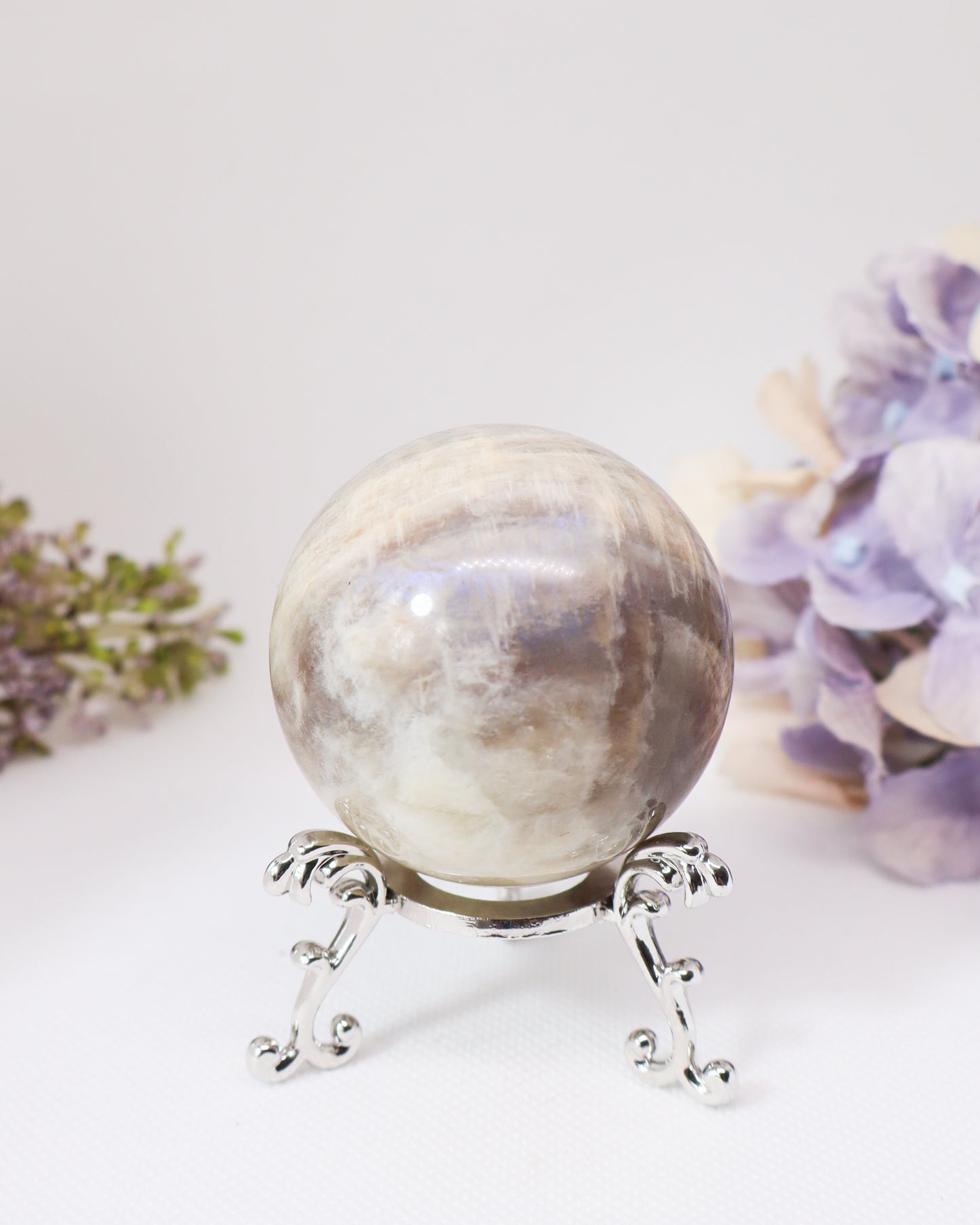 Sunstone Moonstone Sphere #1