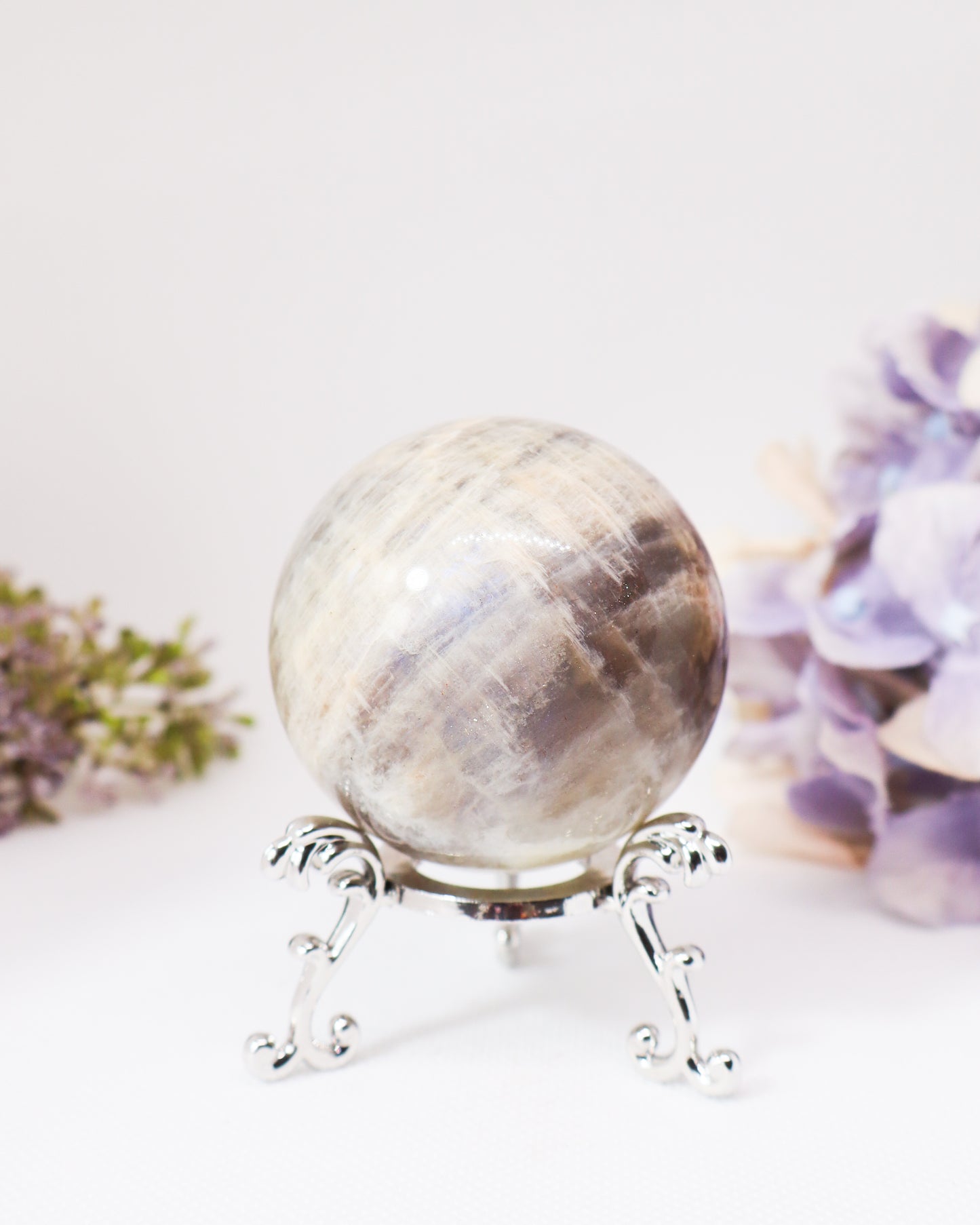 Sunstone Moonstone Sphere #1