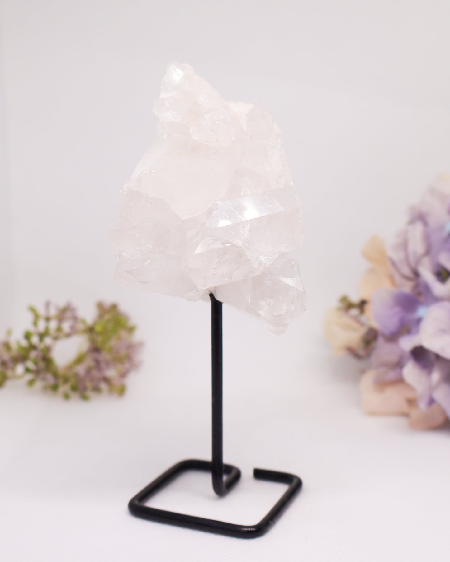 Clear Quartz Cluster on Stand #2