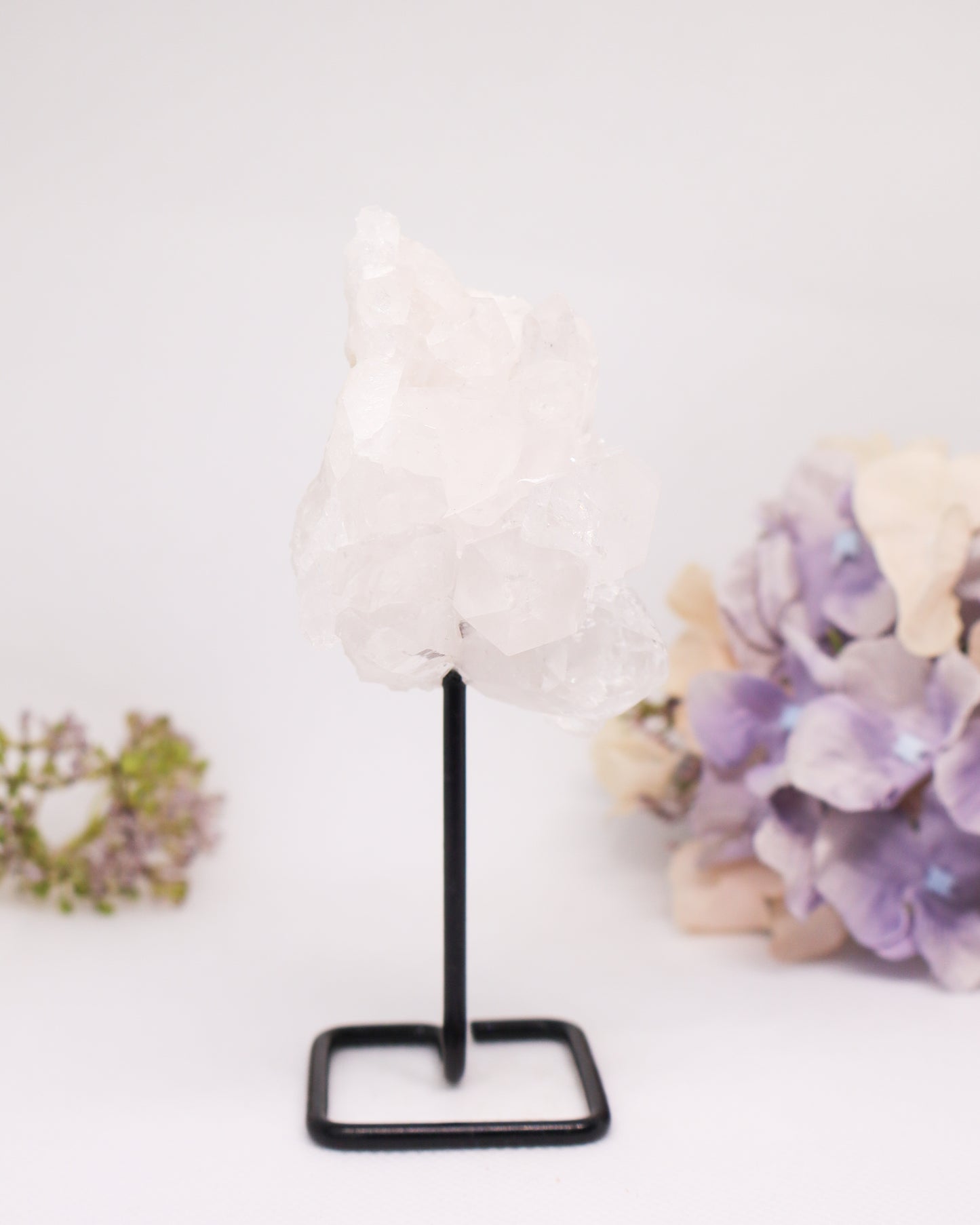 Clear Quartz Cluster on Stand #2