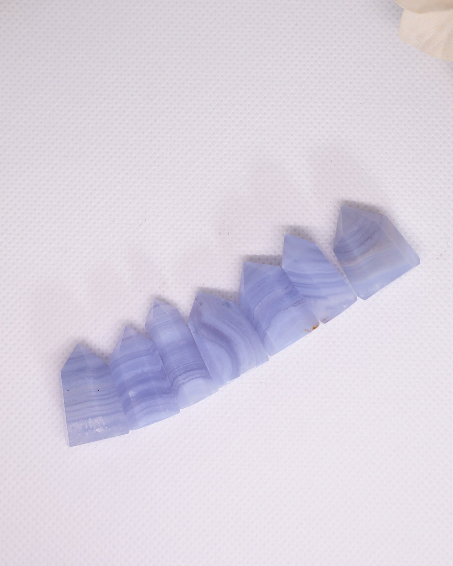 Blue Lace Agate Points- Mini