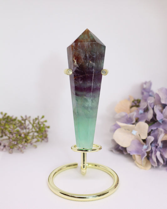 Fluorite Wand on Stand #3