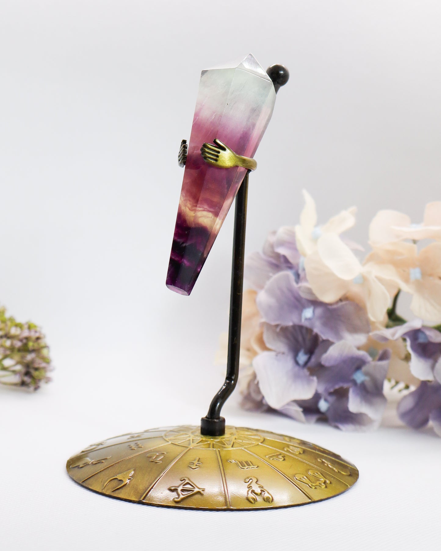 Candy Fluorite Wand on Stand #1