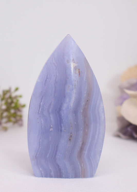 Blue Lace Agate Flame #3