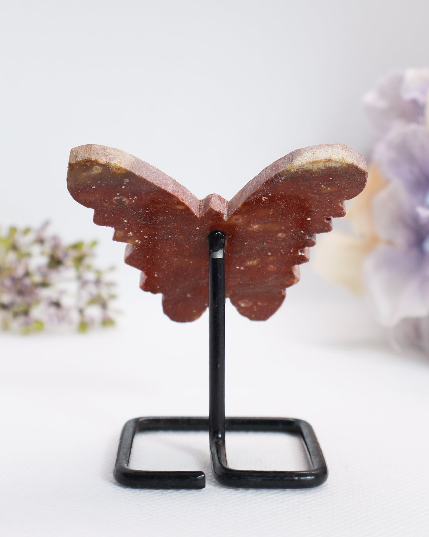 Agate Butterfly on Stand