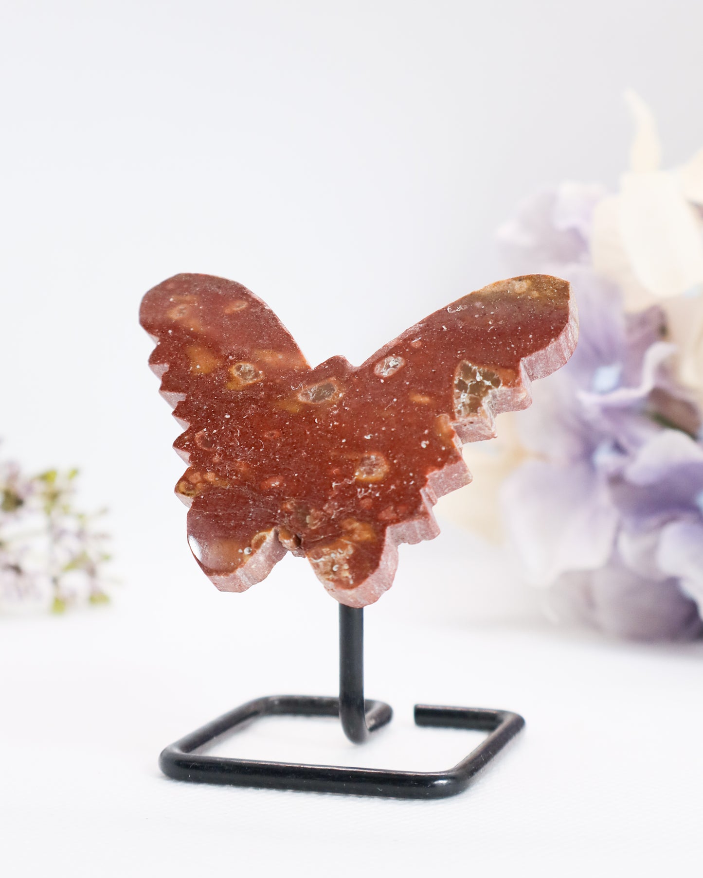 Agate Butterfly on Stand