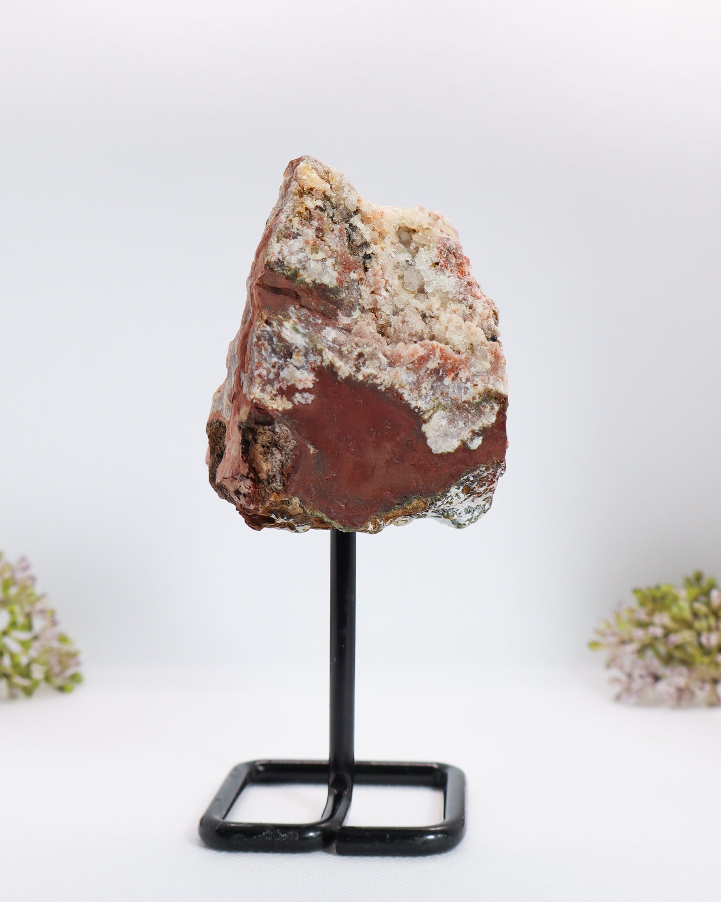 Pink Amethyst Geode on Stand #11