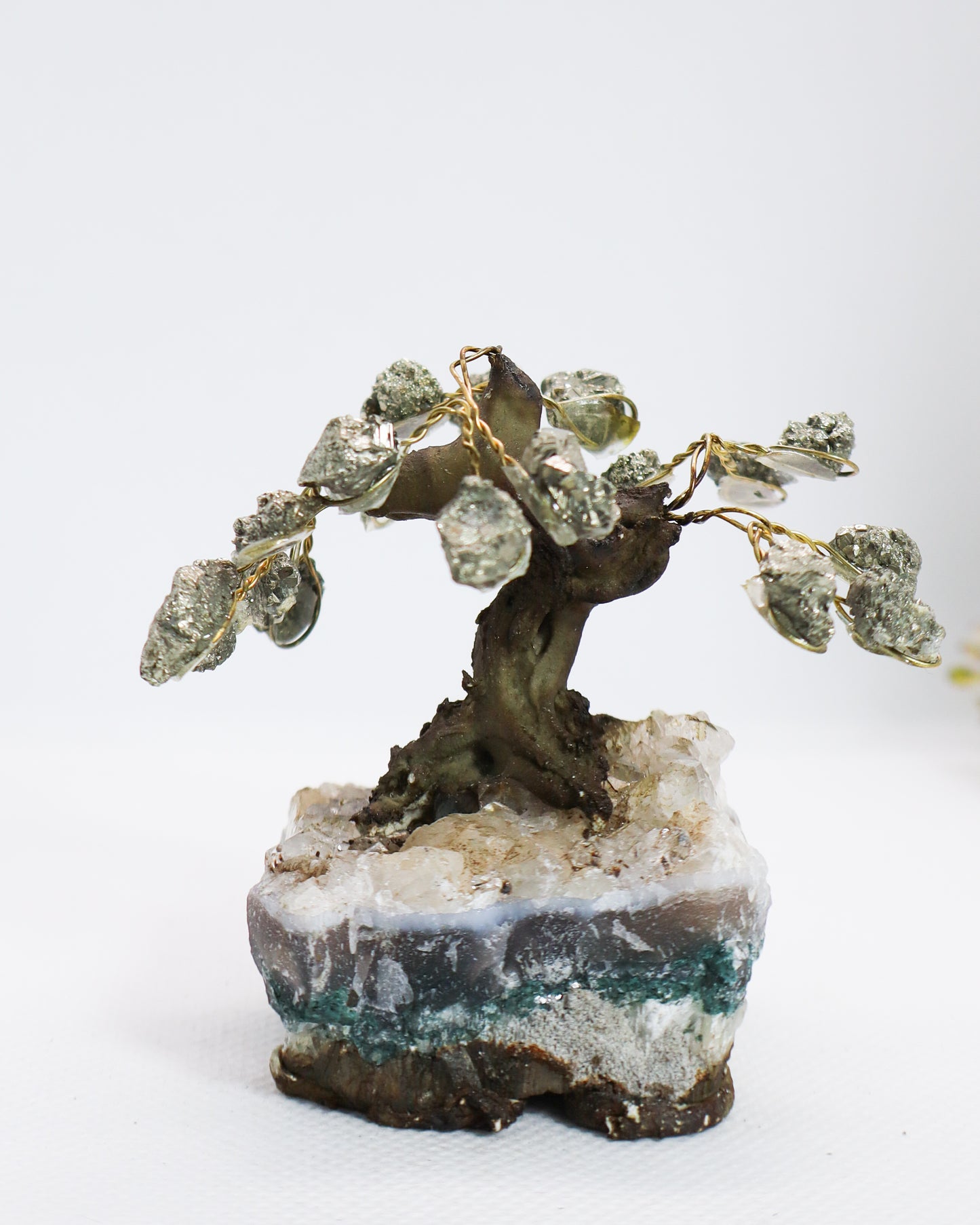 Pyrite Tree on Amethyst Cluster #2