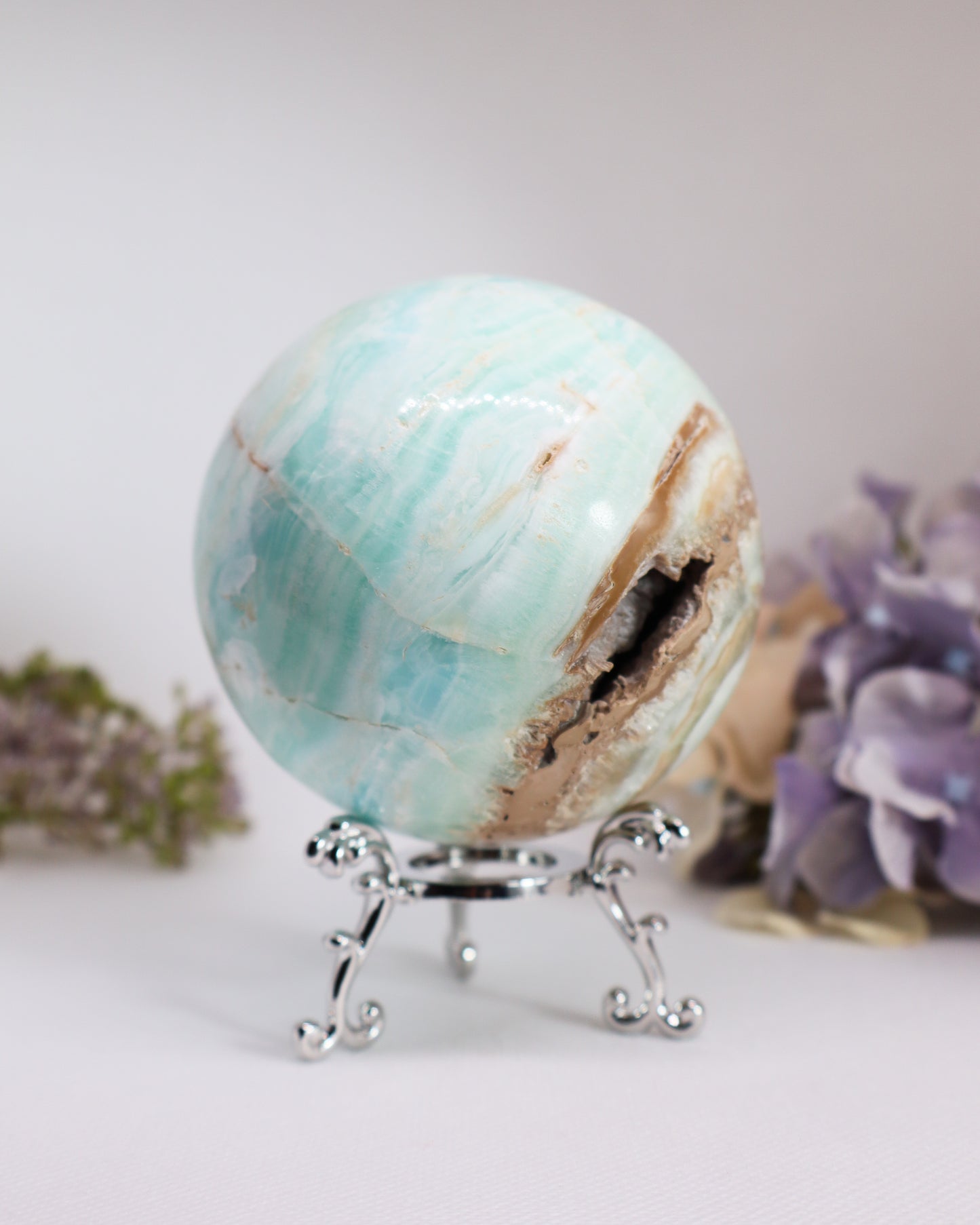 Caribbean Calcite Sphere #1