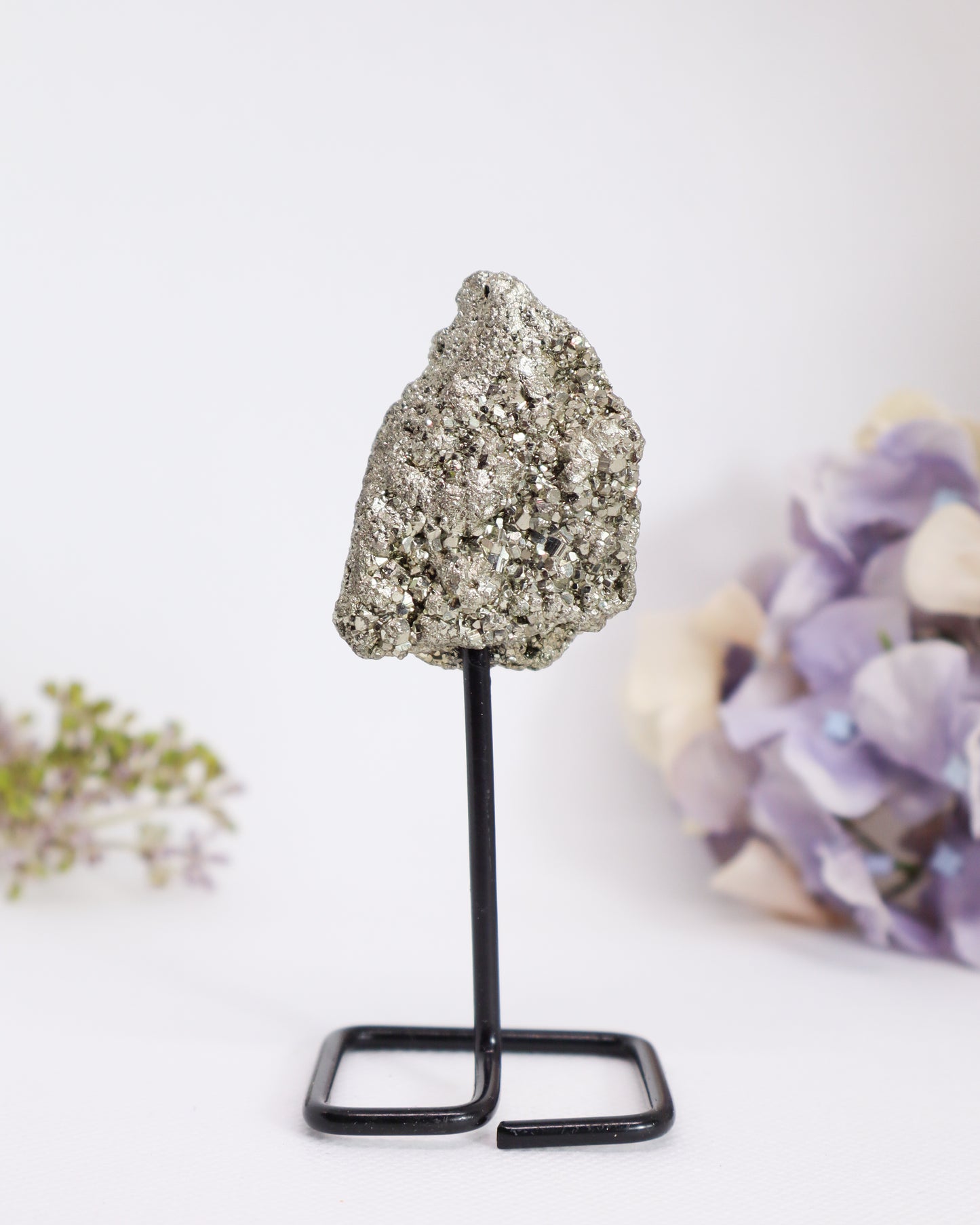 Raw Pyrite on Stand #1