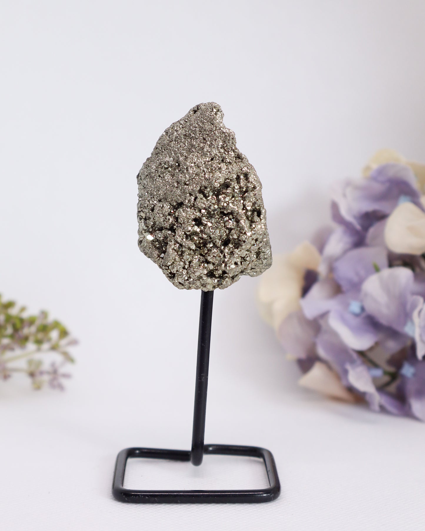 Raw Pyrite on Stand #1