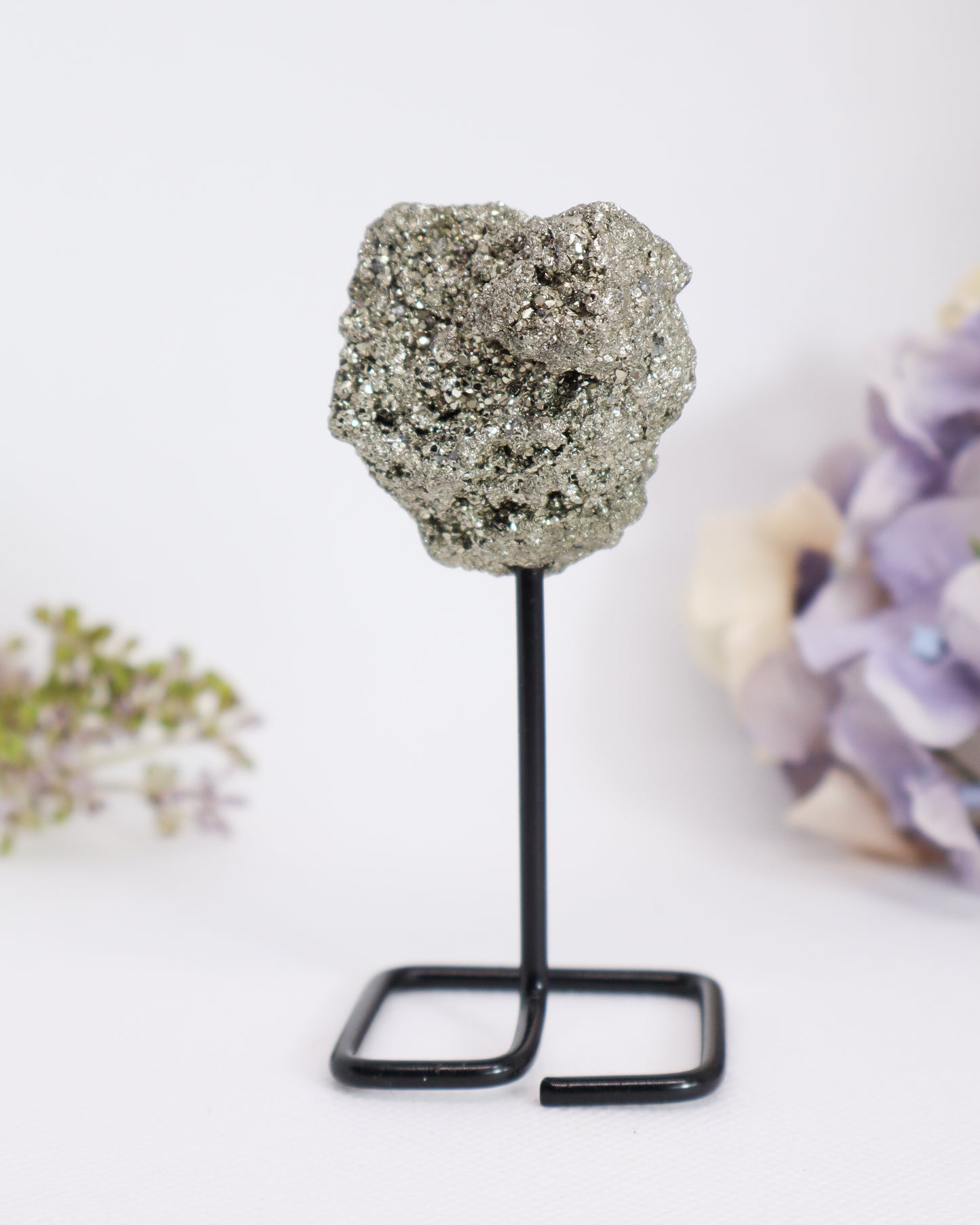 Raw Pyrite on Stand #2