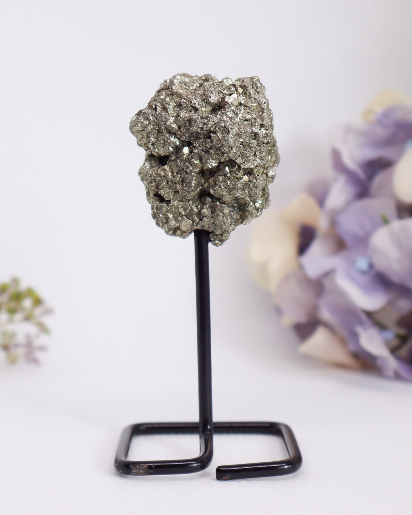 Raw Pyrite on Stand #3