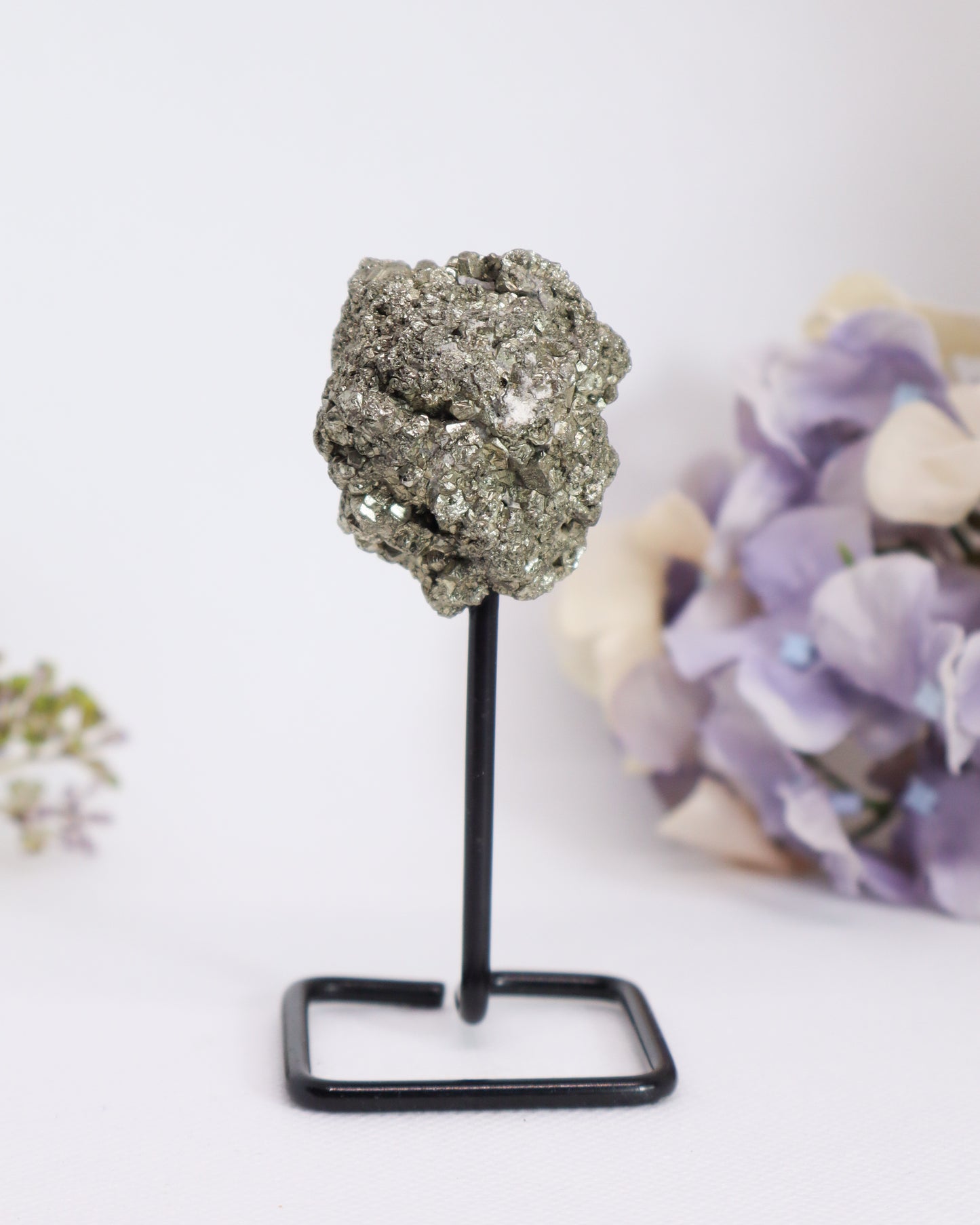 Raw Pyrite on Stand #3