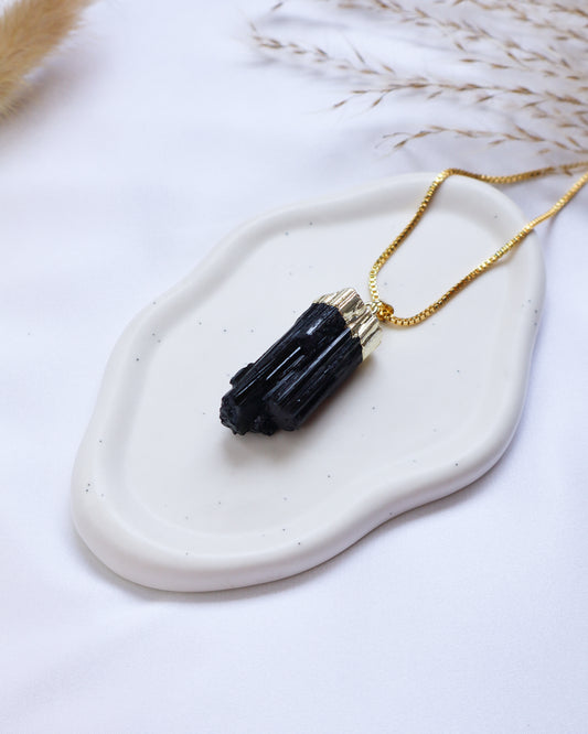 Black Tourmaline Necklace #1