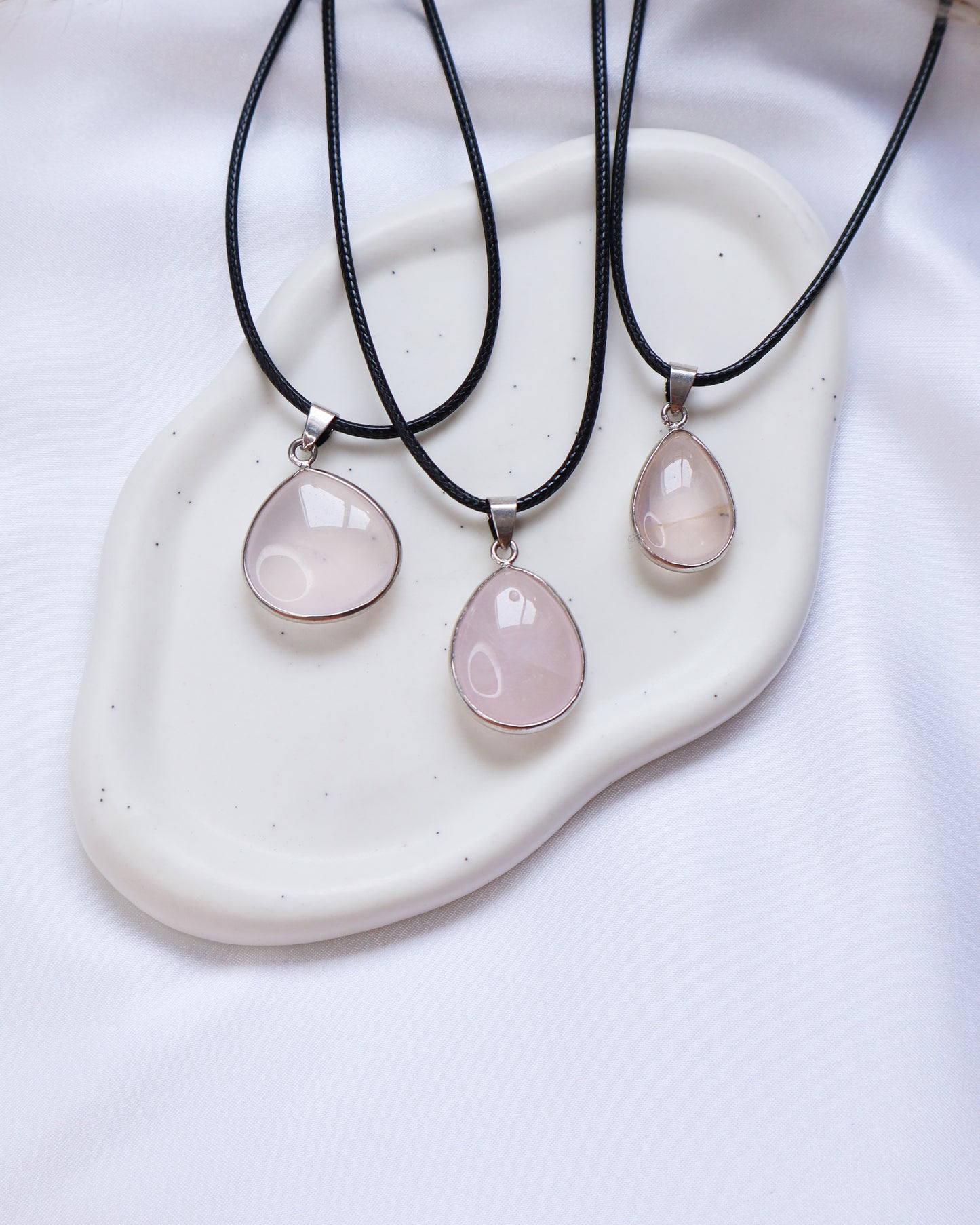 Rose Quartz Necklaces