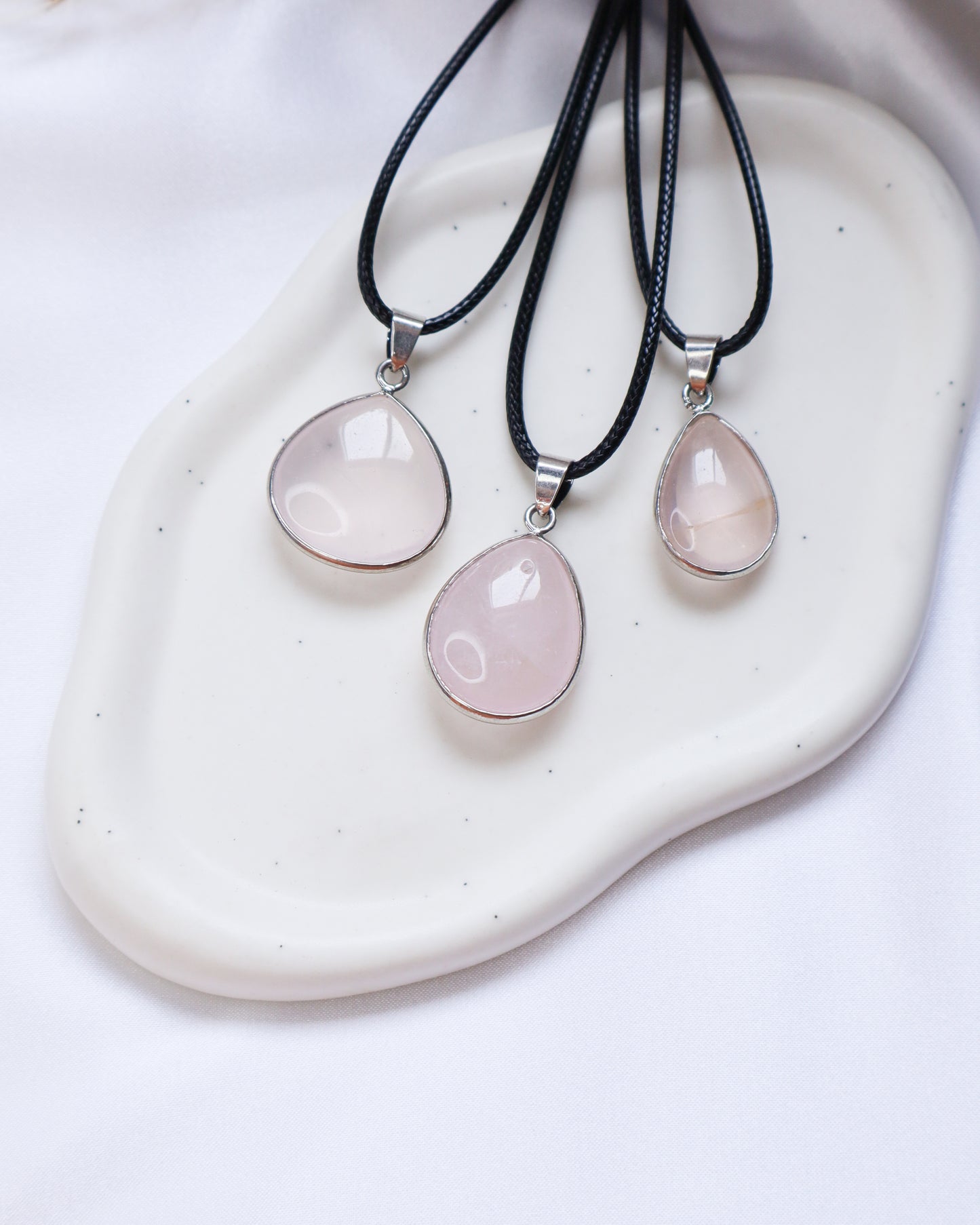 Rose Quartz Necklaces