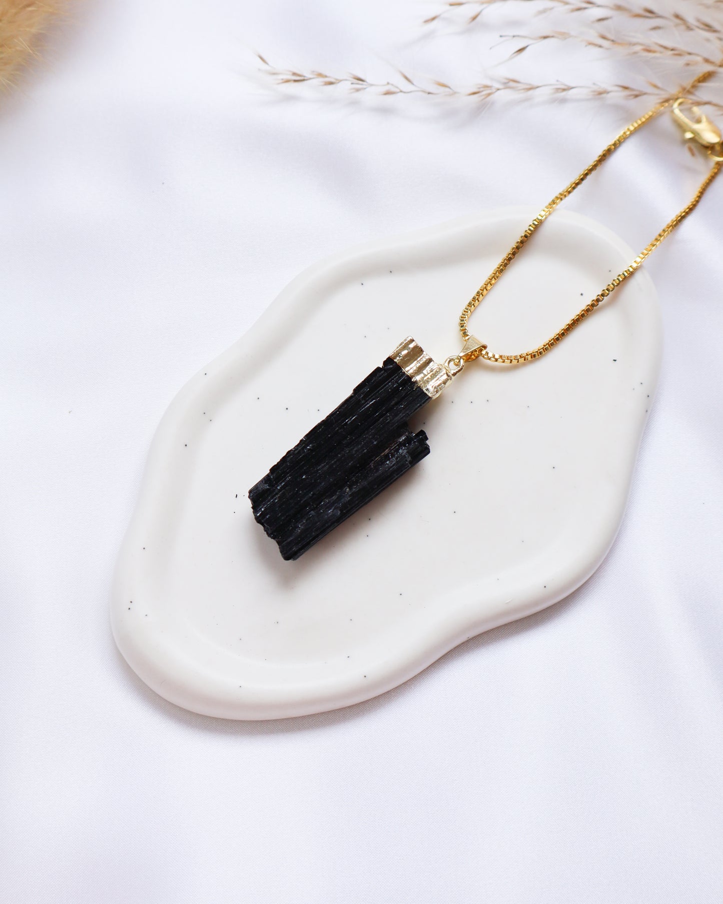 Black Tourmaline Necklace #7