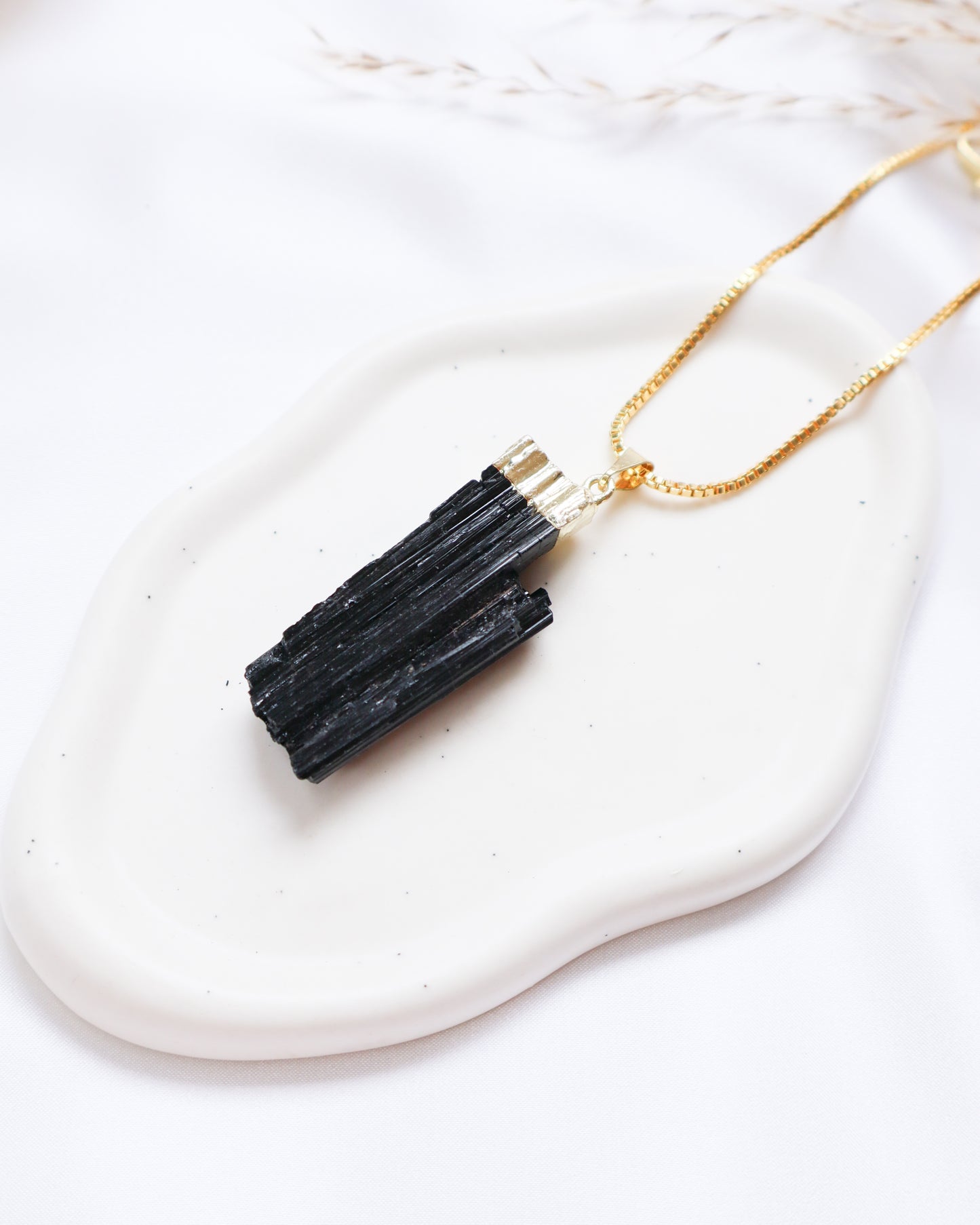 Black Tourmaline Necklace #7