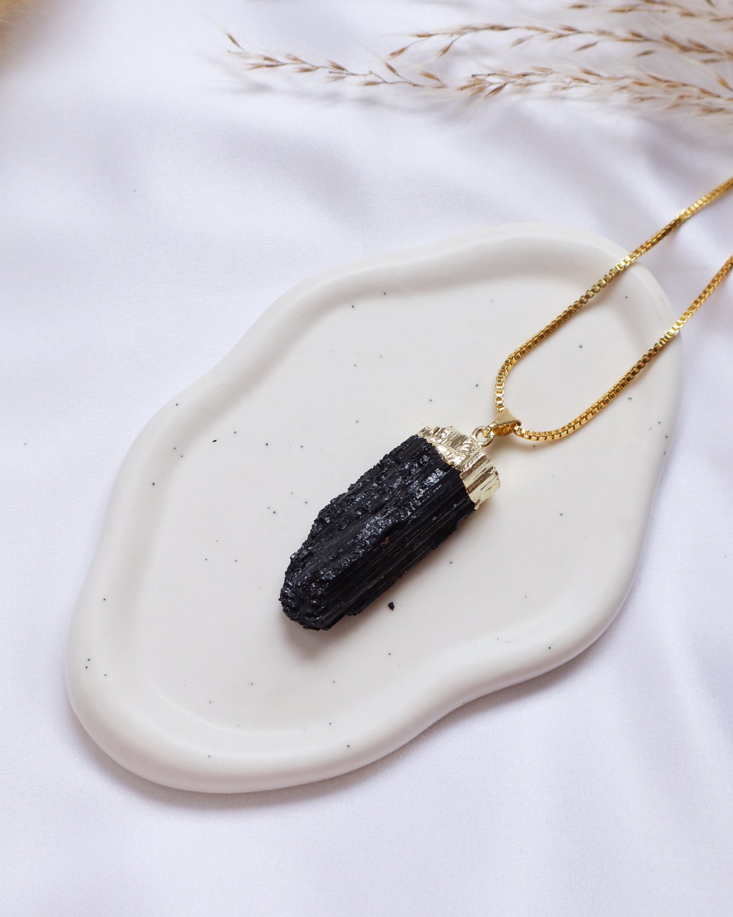 Black Tourmaline Necklace #8