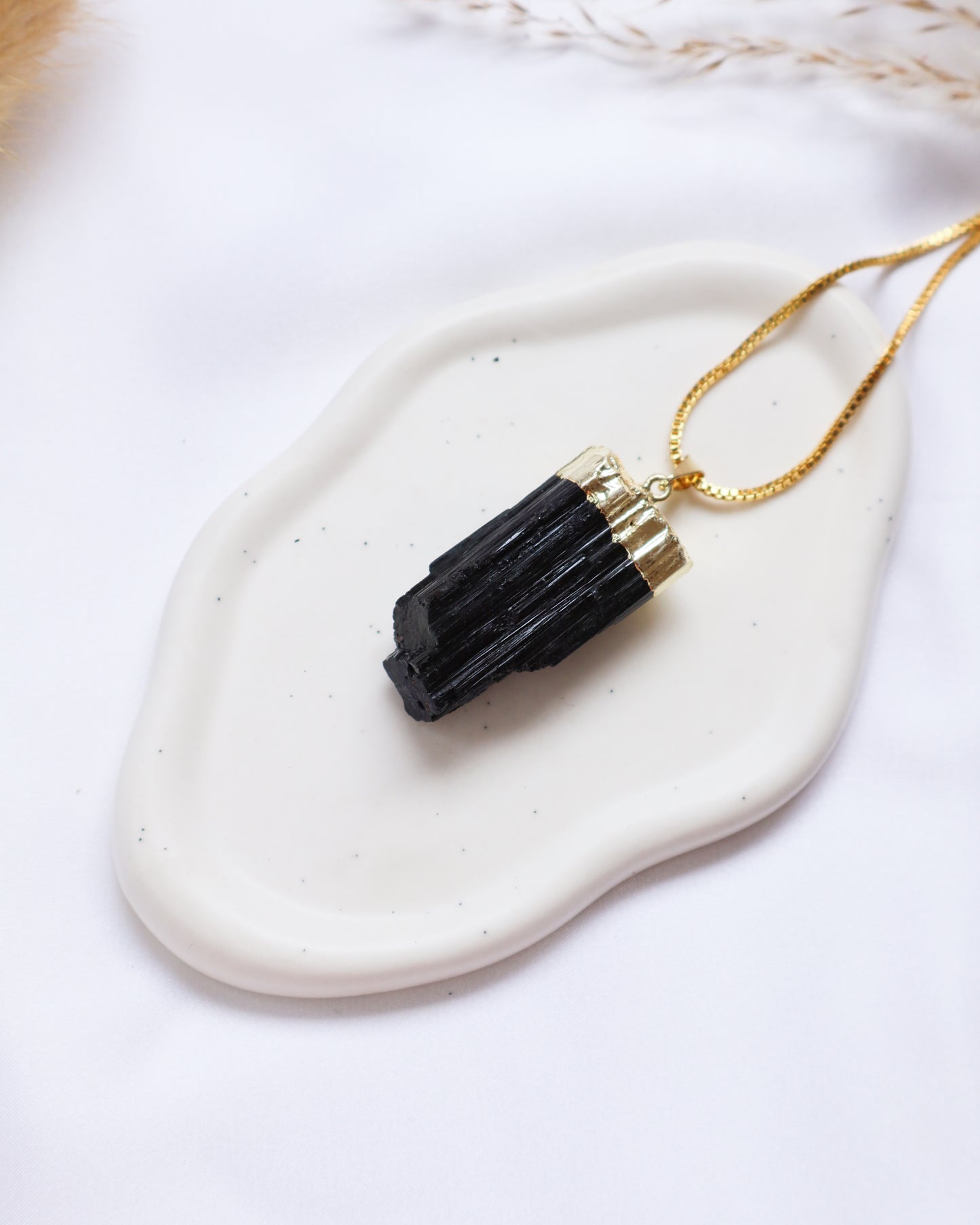 Black Tourmaline Necklace #9