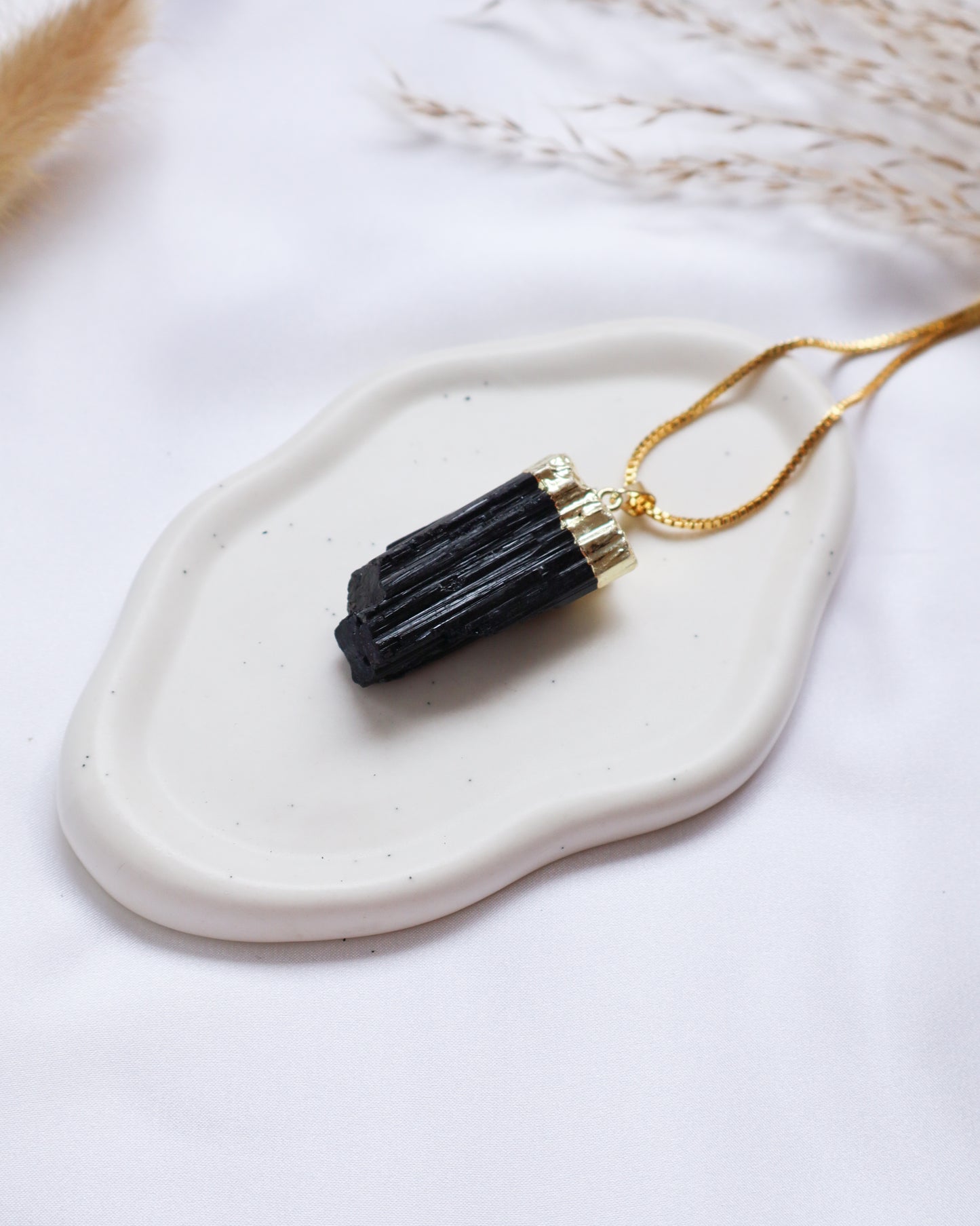 Black Tourmaline Necklace #9