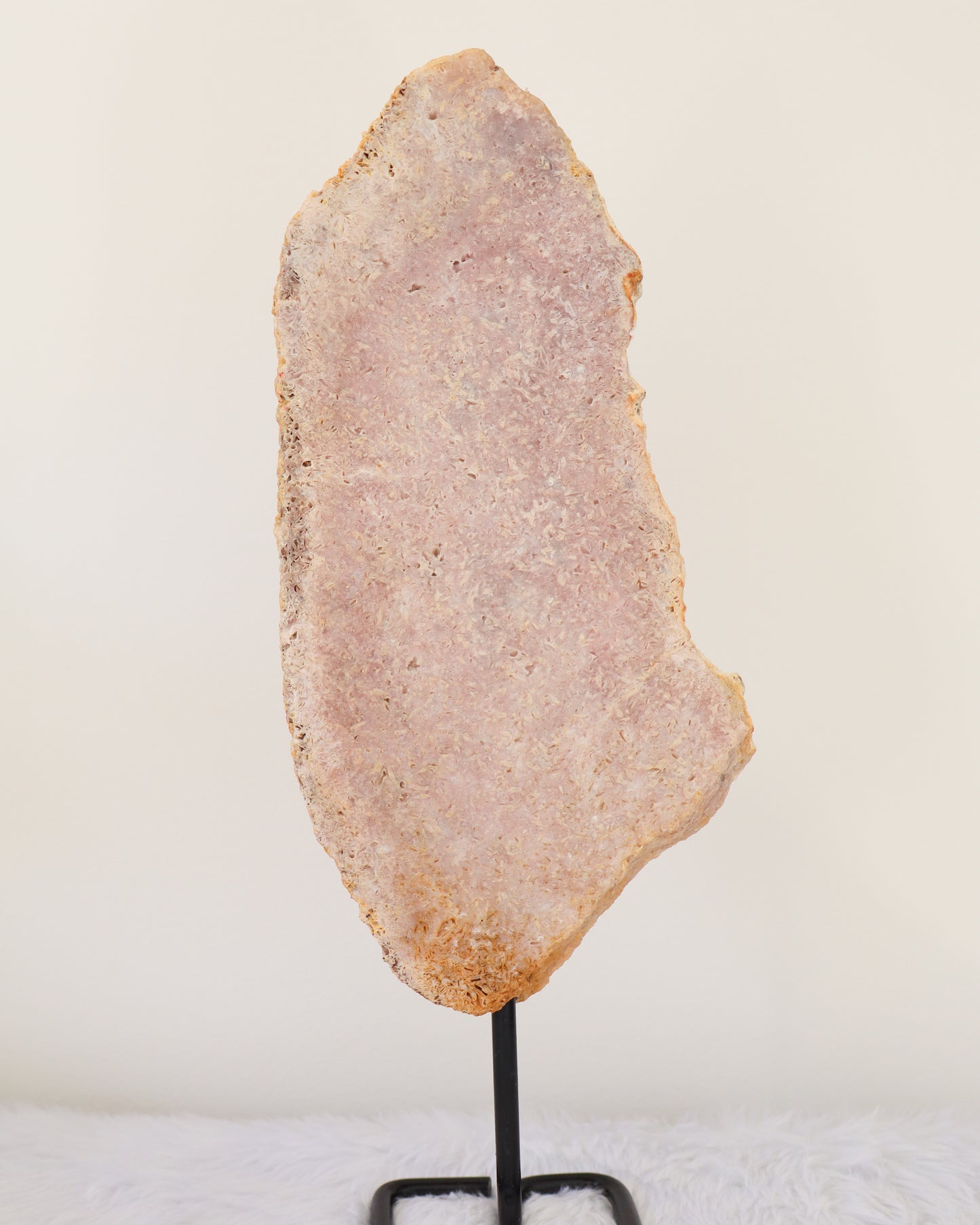 Pink Amethyst Slab With Stand #4