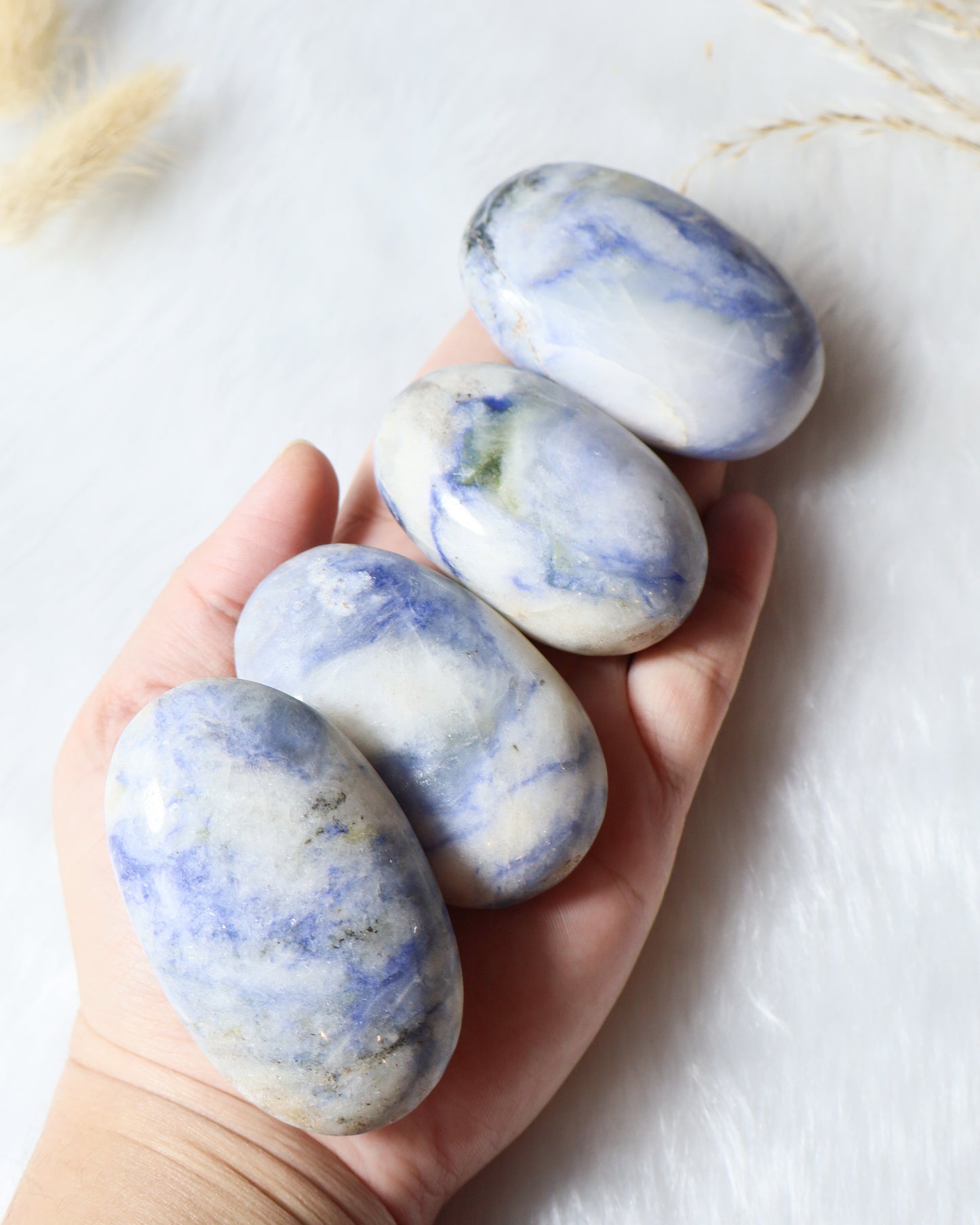 Afghanite Palm Stones