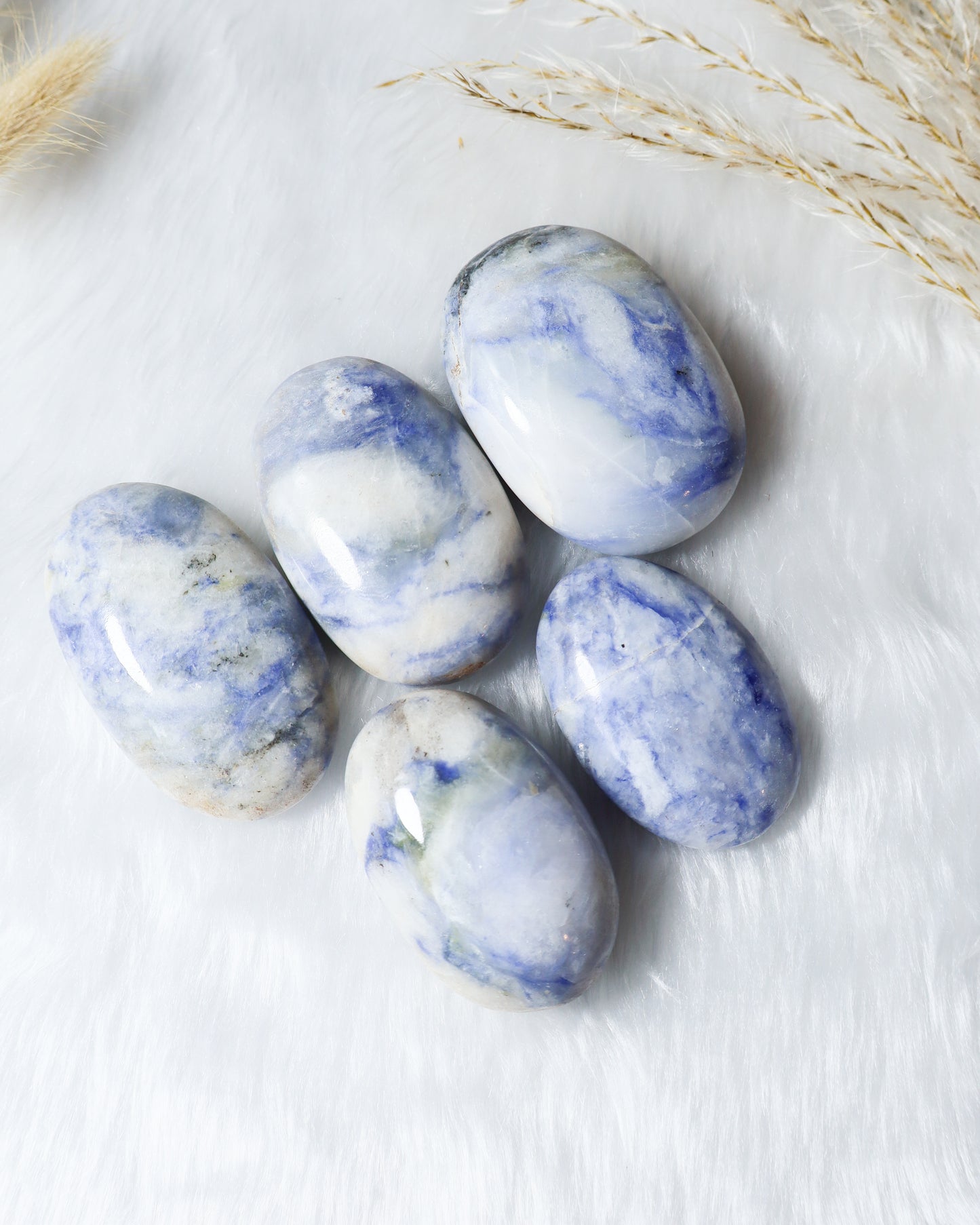 Afghanite Palm Stones