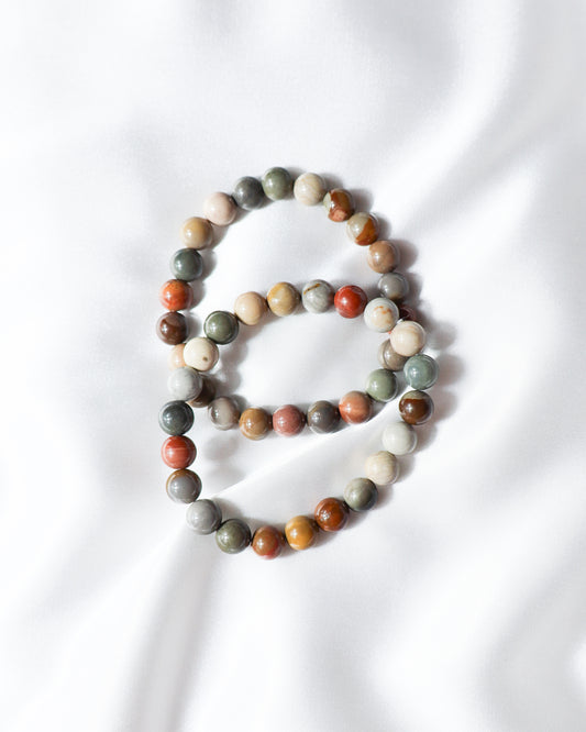 Polychrome Jasper Bracelet