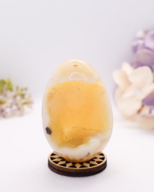 Druzy Agate Egg #5