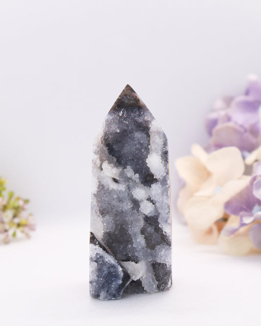 Druzy Sphalerite Tower #8