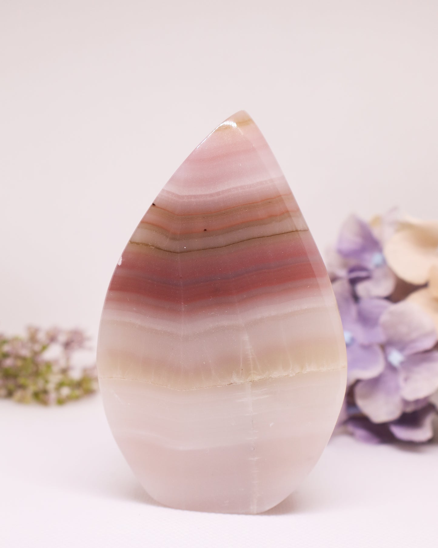 Pink Banded Onyx Flame #3