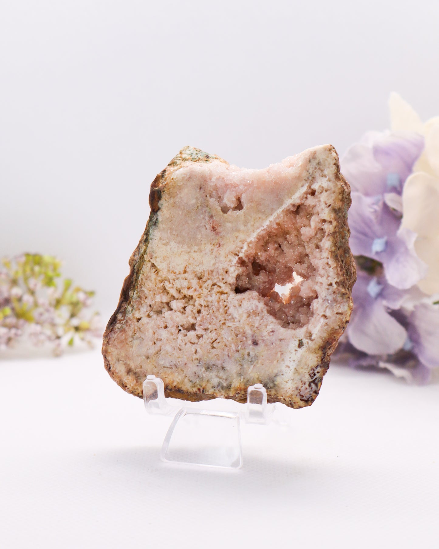 Pink Amethyst Slice #16