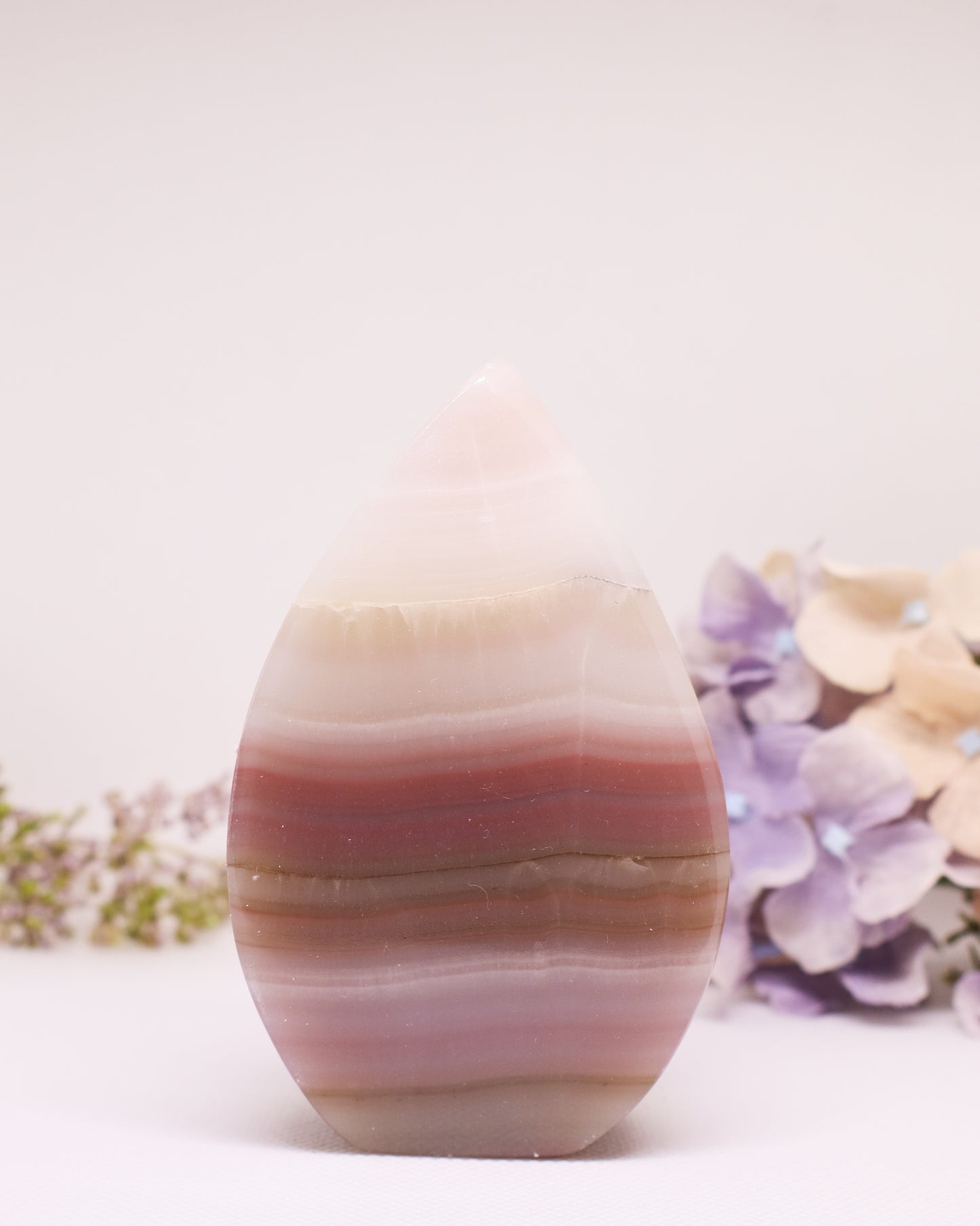 Pink Banded Onyx Flame #5