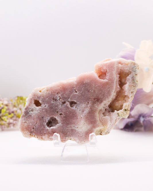 Pink Amethyst Slice #14