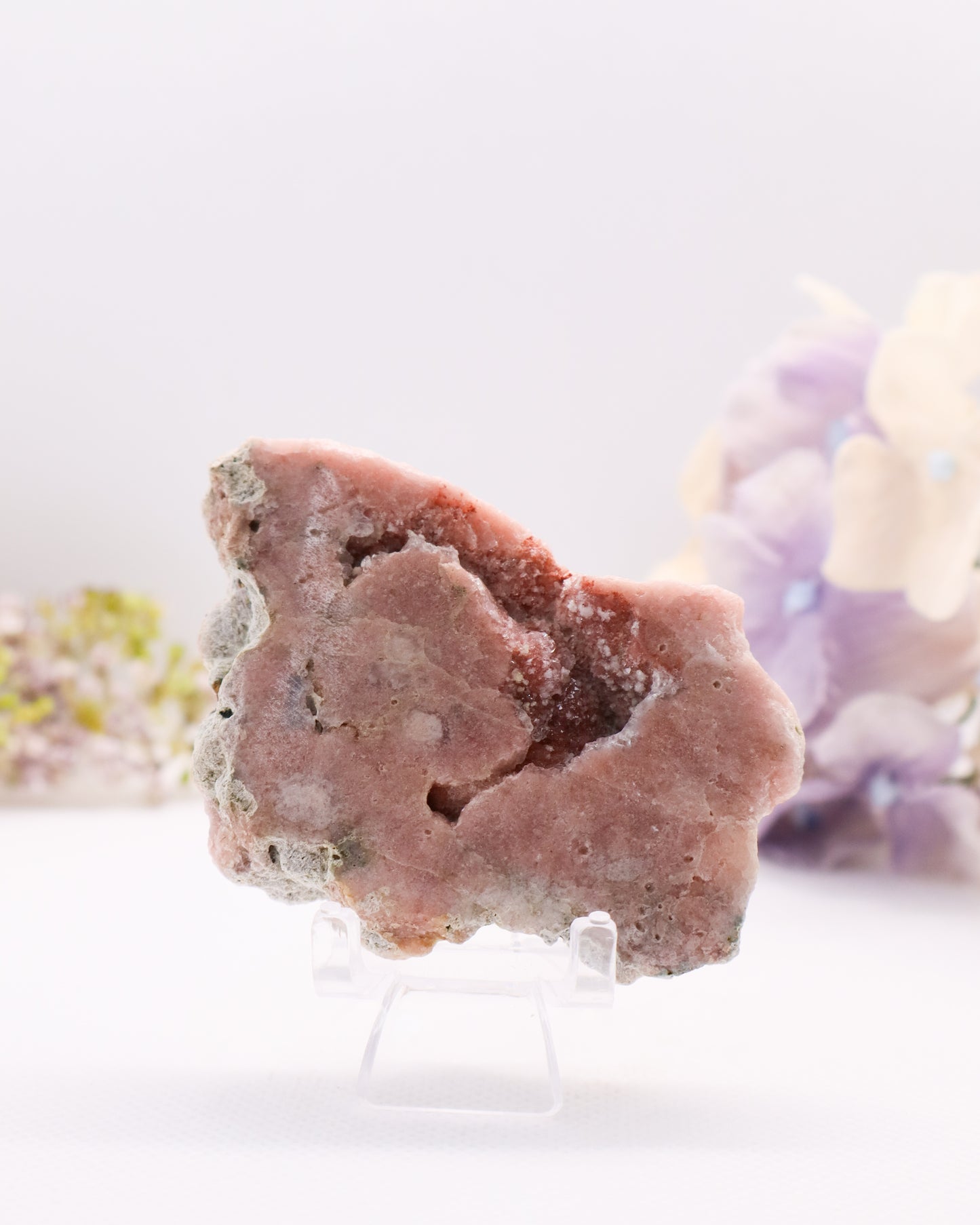 Pink Amethyst Slice #12