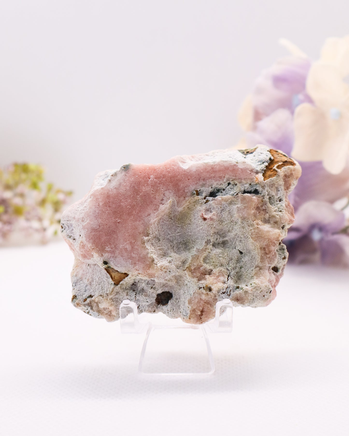 Pink Amethyst Slice #12