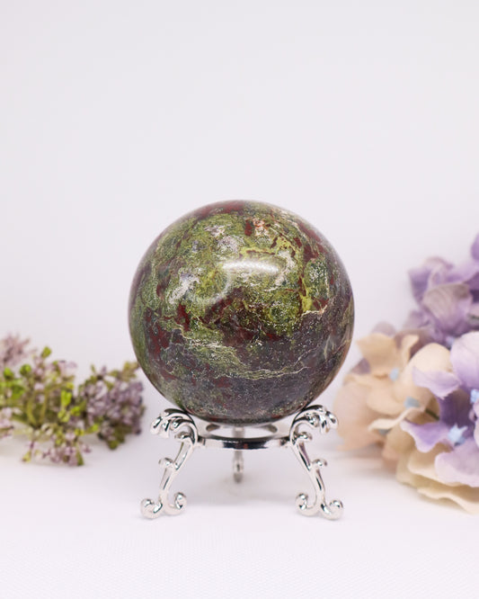 Dragon Blood Jasper Sphere #1