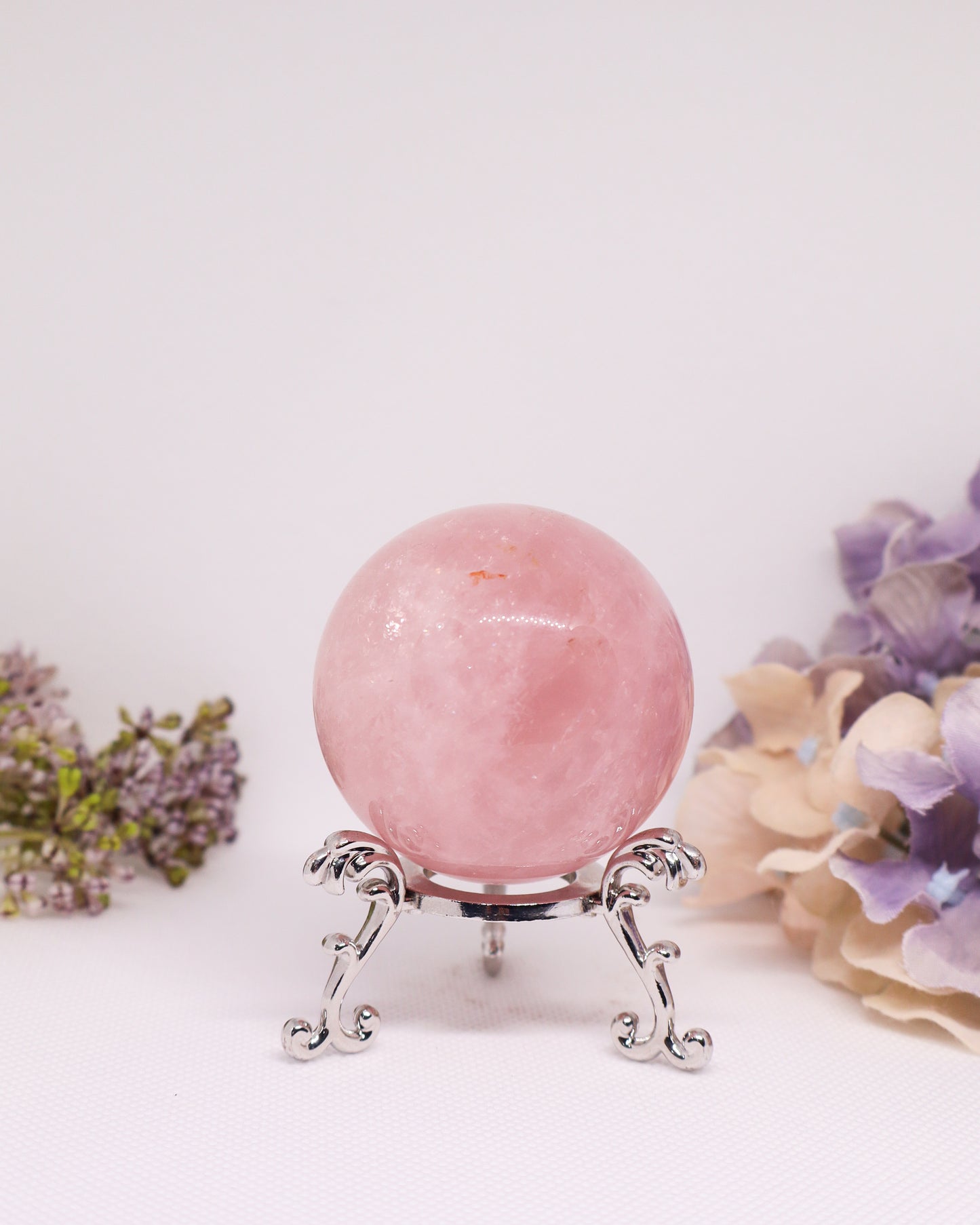 Rose Quartz Sphere #7