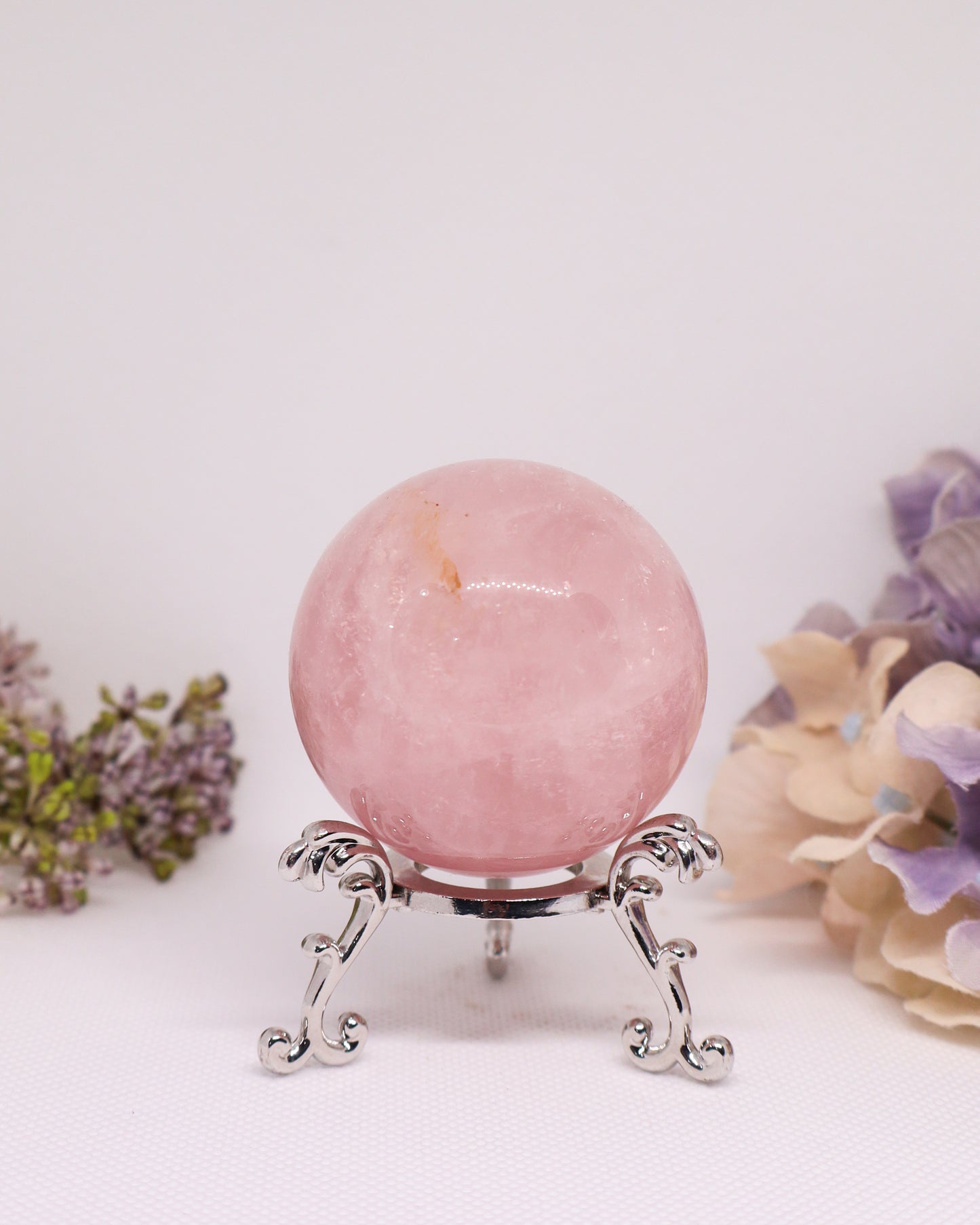 Rose Quartz Sphere #7