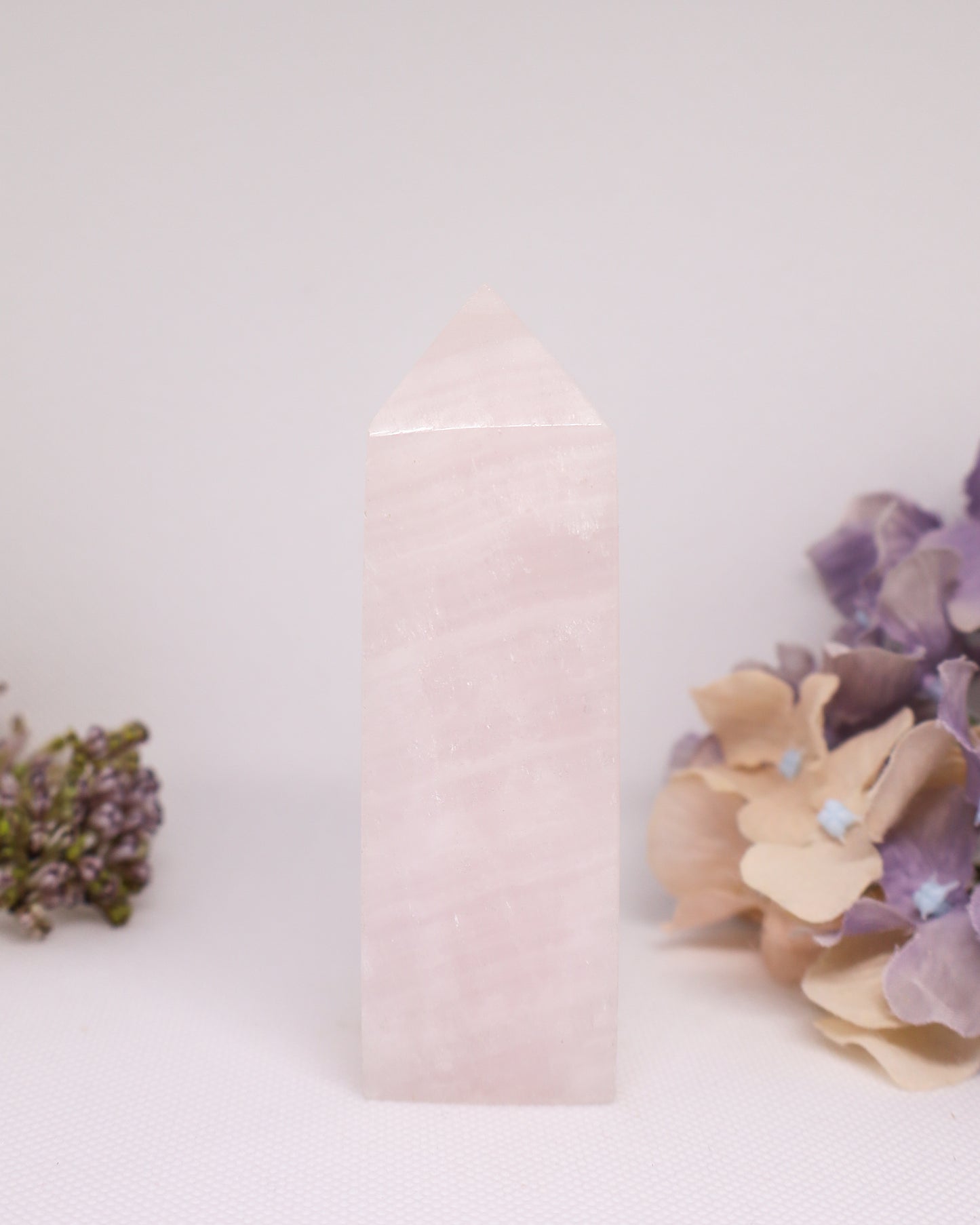 Pink Mangano Calcite Obelisks- Non UV Reactive