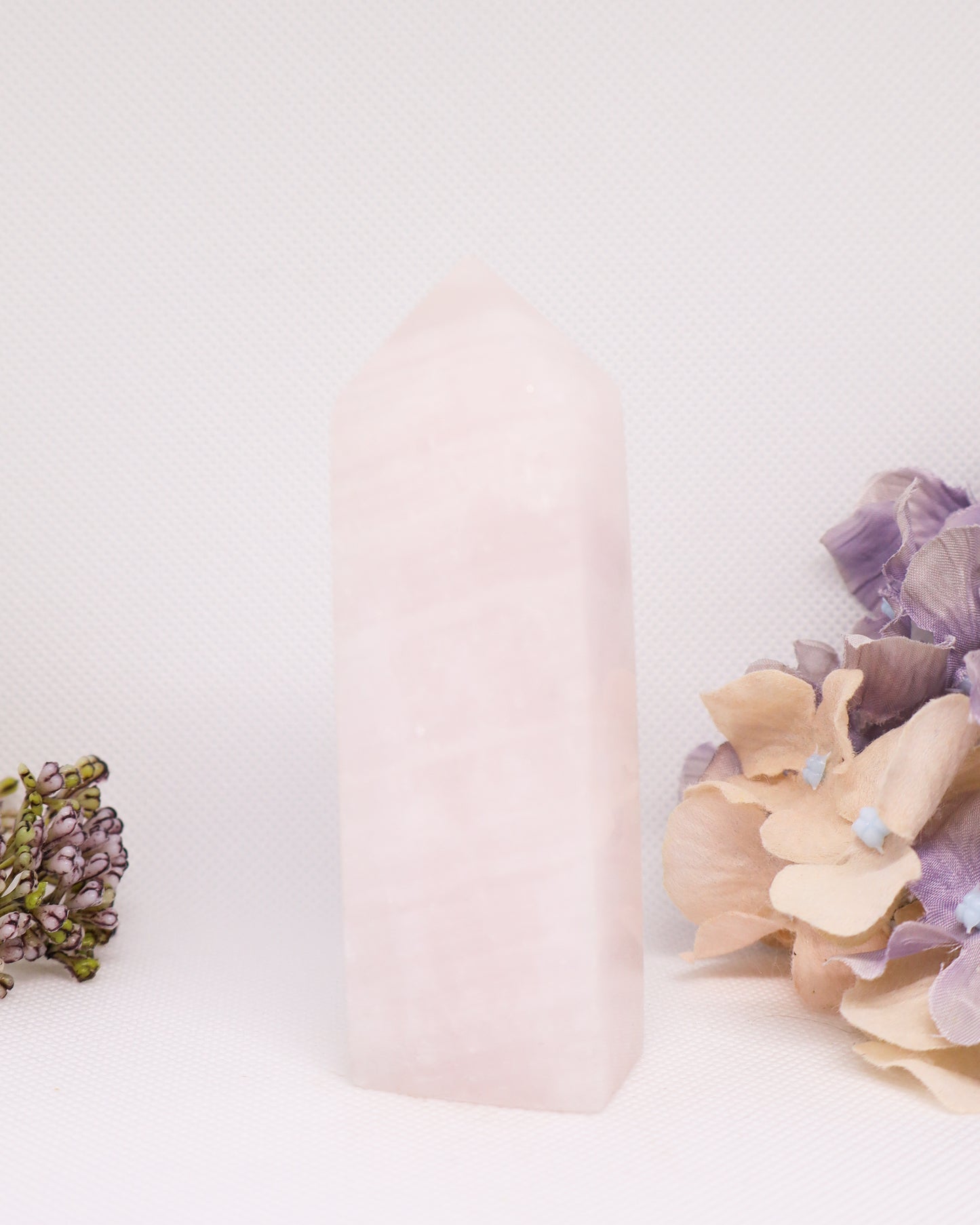 Pink Mangano Calcite Obelisks- Non UV Reactive